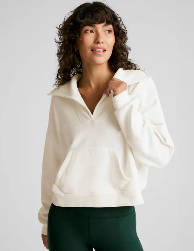 LuxeFleece Street Smart Pullover made by Beyond Yoga