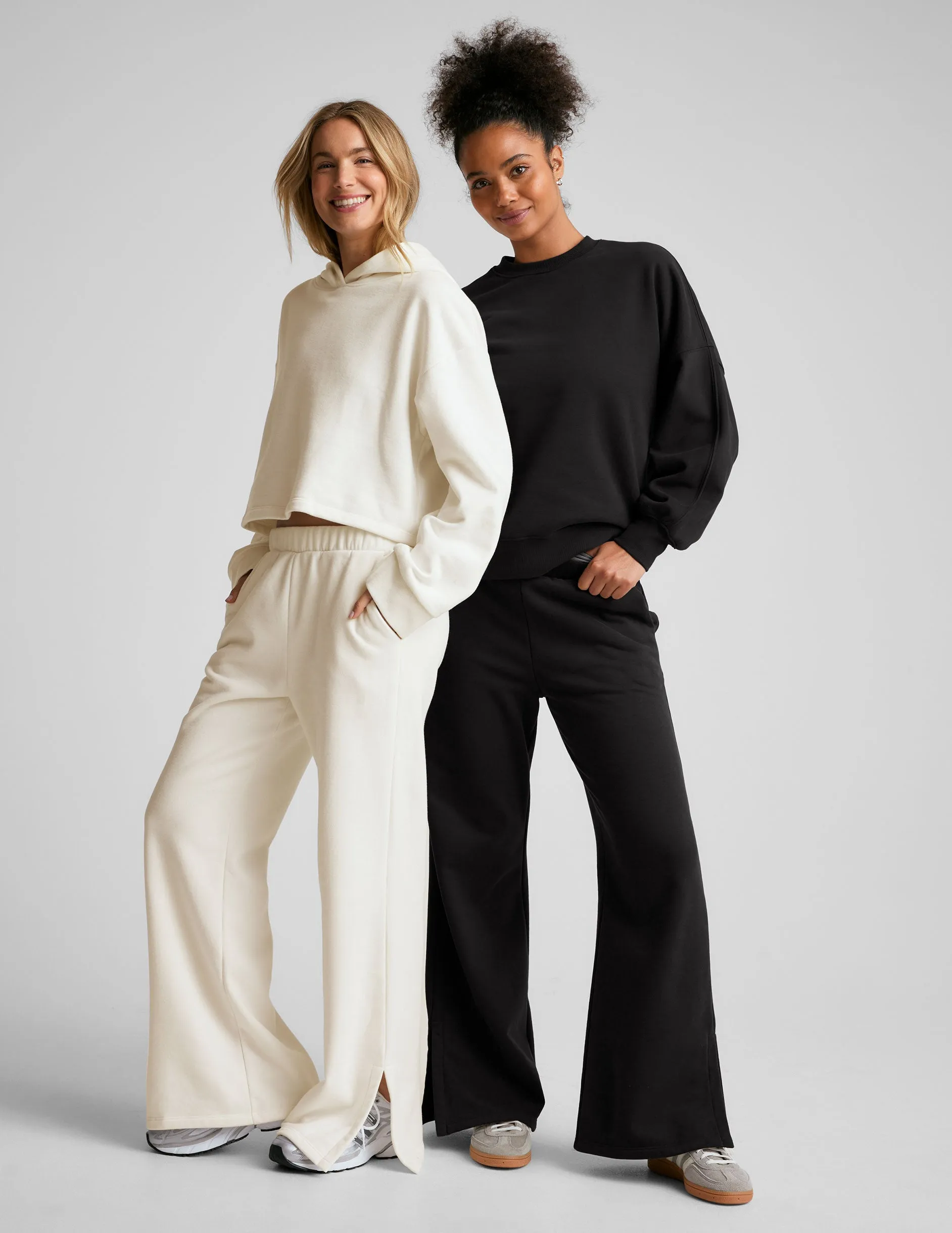 LuxeFleece Happiness Cropped Hoodie sold by Beyond Yoga product image thumbnail 4