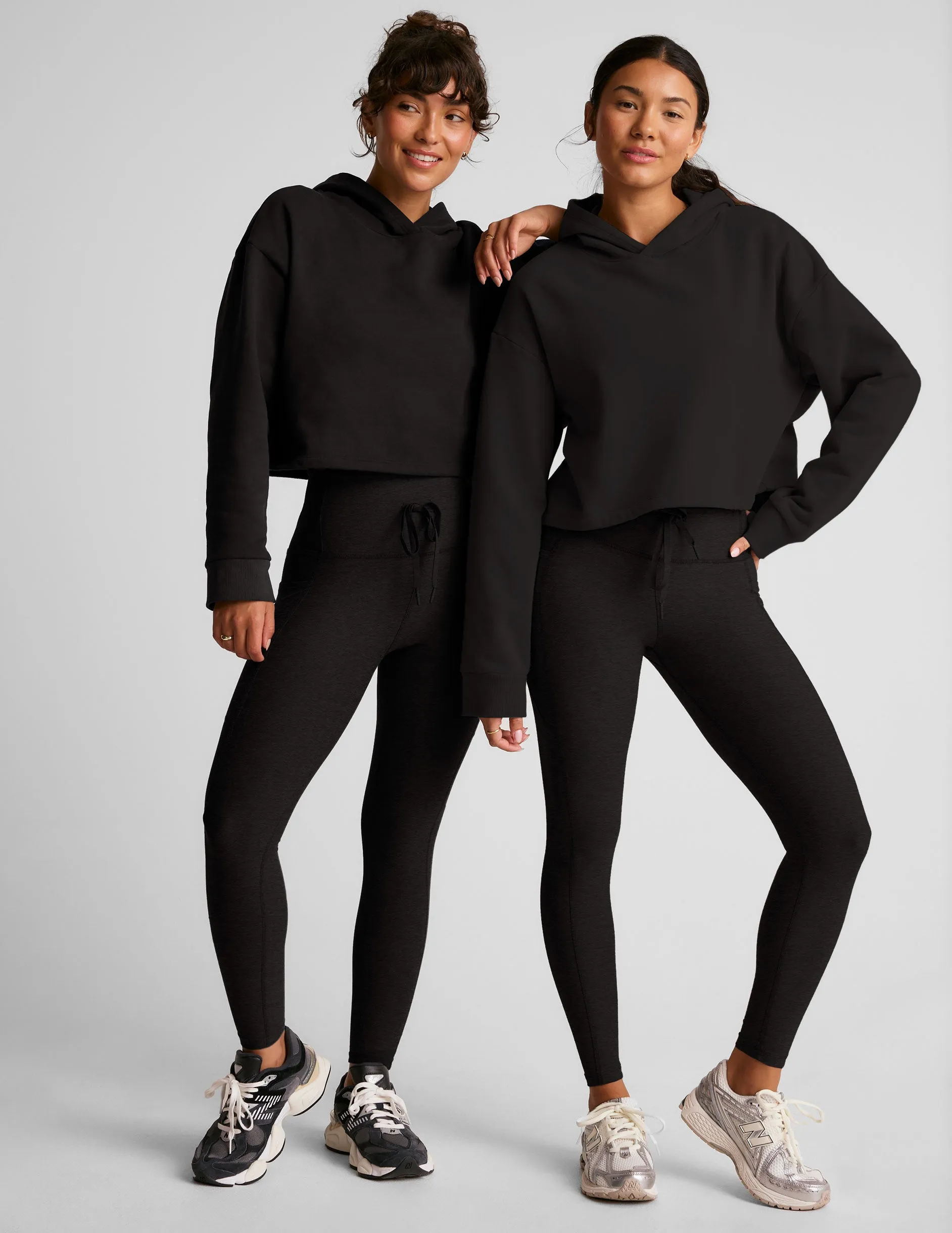 LuxeFleece Happiness Cropped Hoodie sold by Beyond Yoga product image thumbnail 5