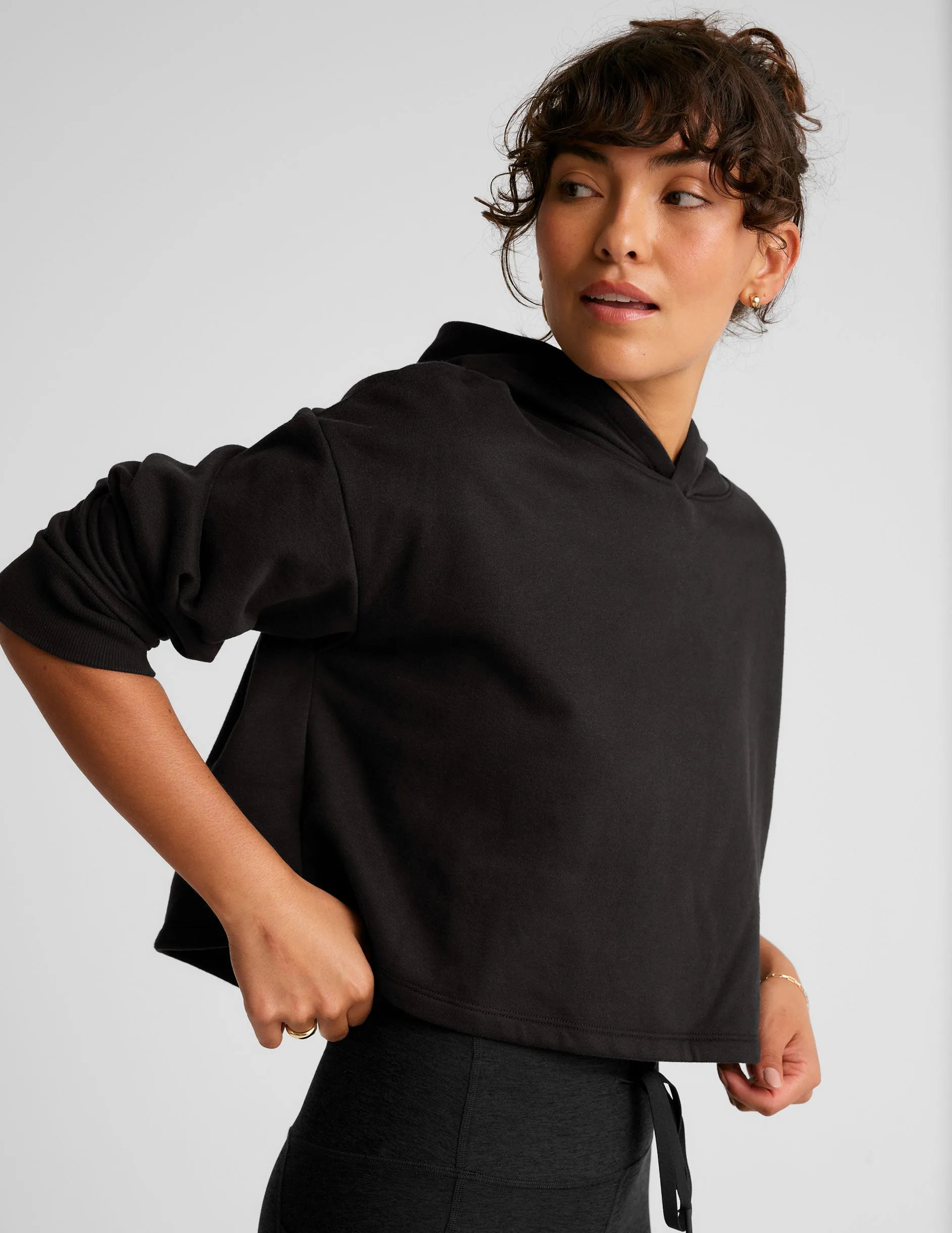 LuxeFleece Happiness Cropped Hoodie sold by Beyond Yoga product image thumbnail 2