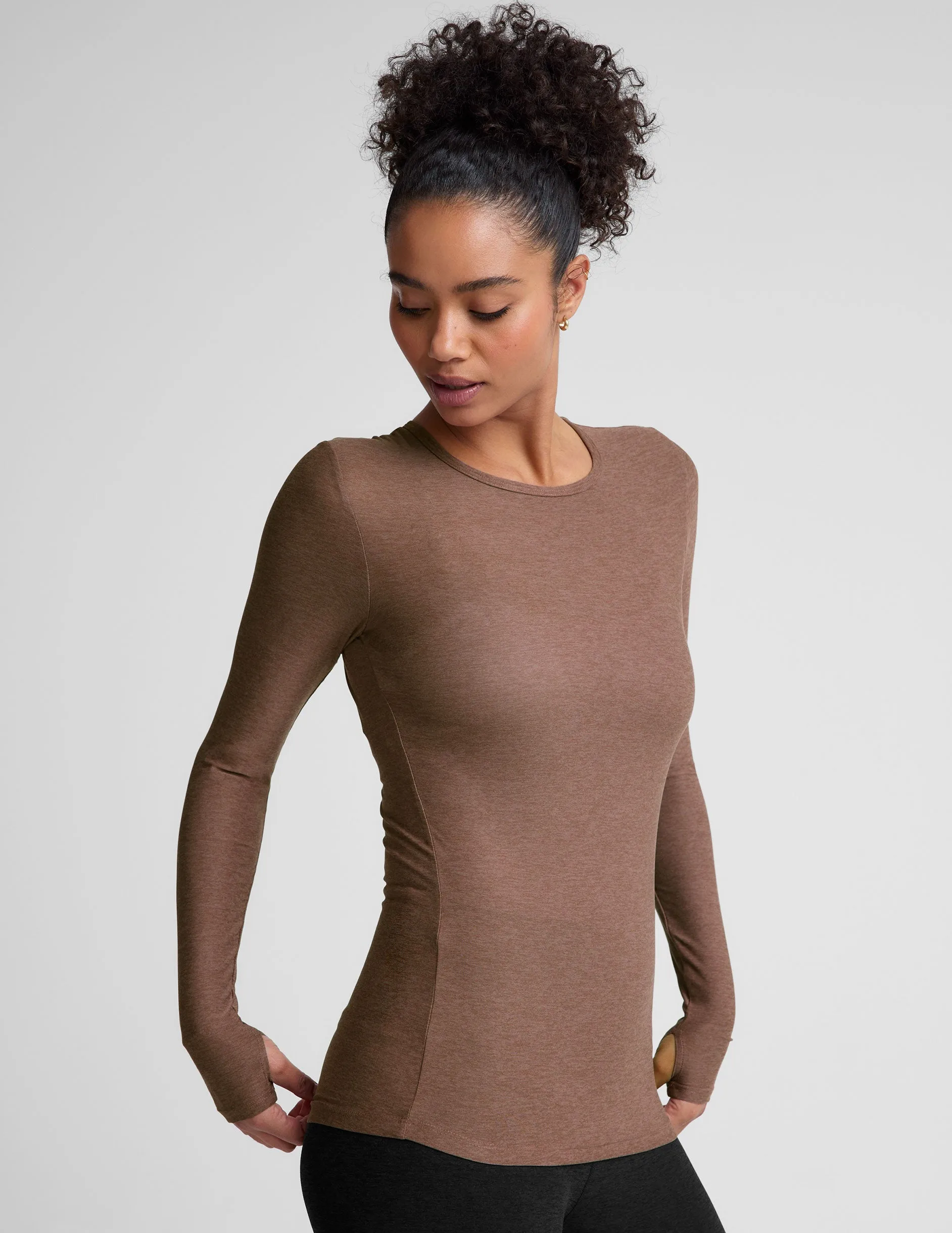 Featherweight Classic Crew Pullover sold by Beyond Yoga product image thumbnail 2