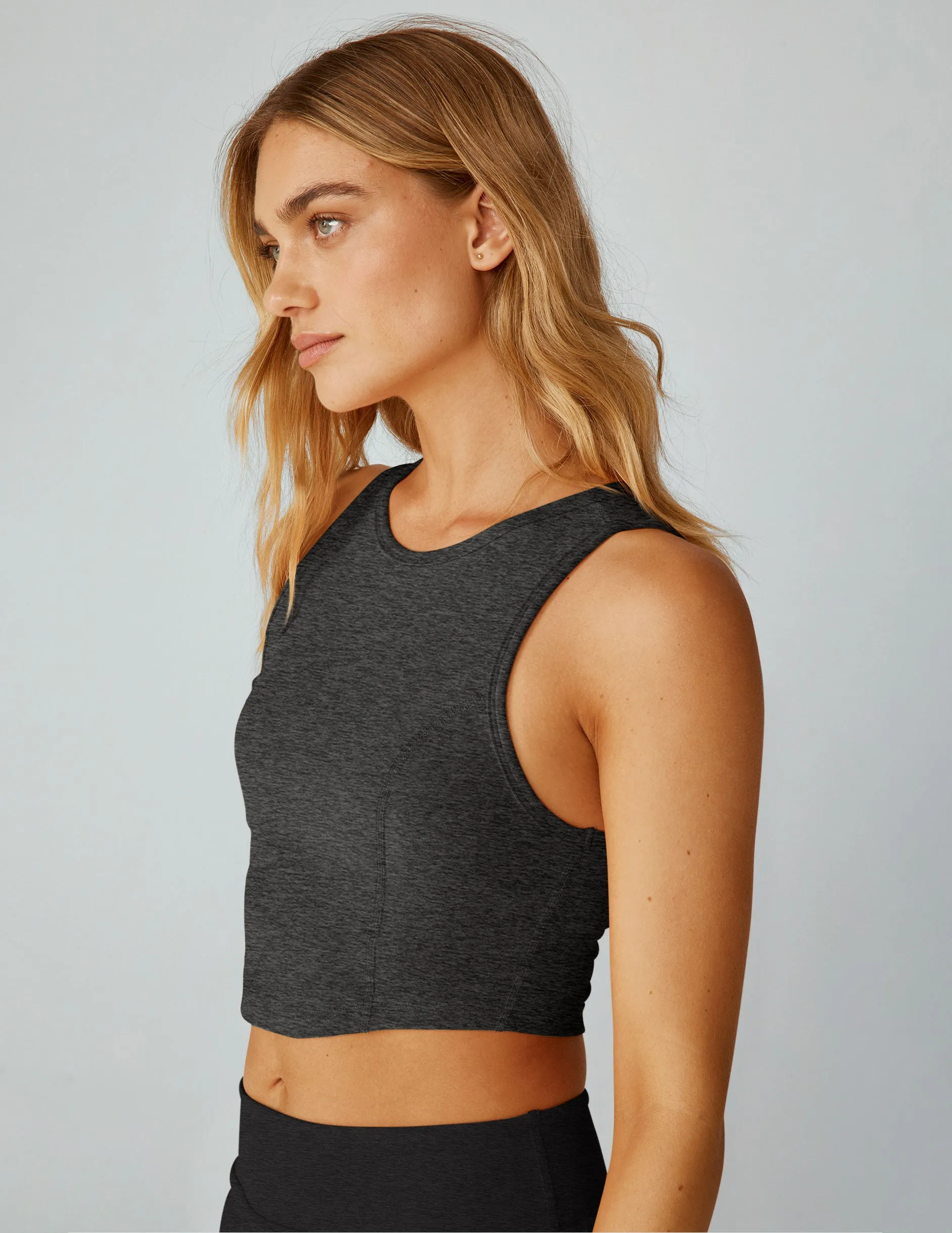 Spacedye Motivate Cropped Tank sold by Beyond Yoga product image thumbnail 2