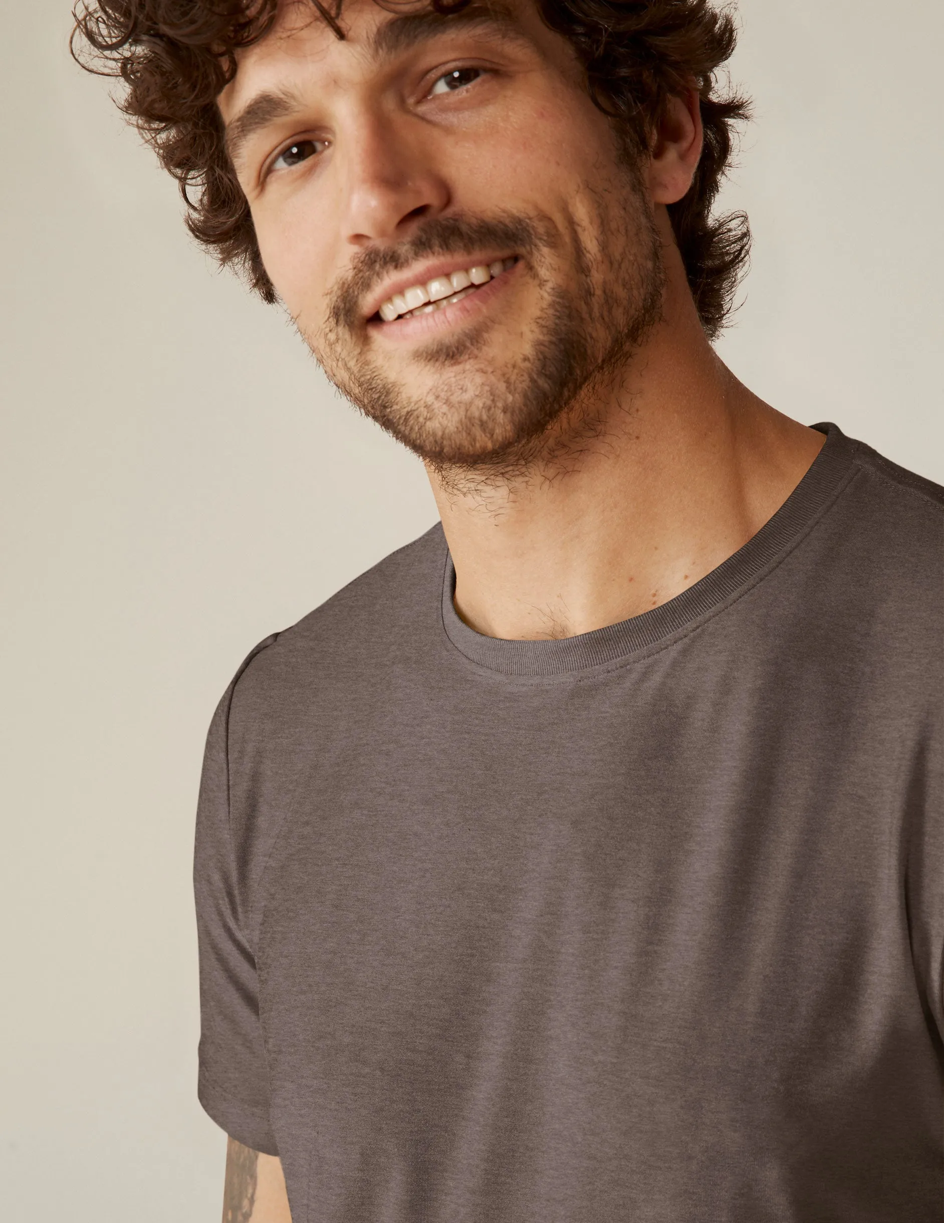 Always Beyond Men's Crew Tee 2.0 sold by Beyond Yoga product image thumbnail 4