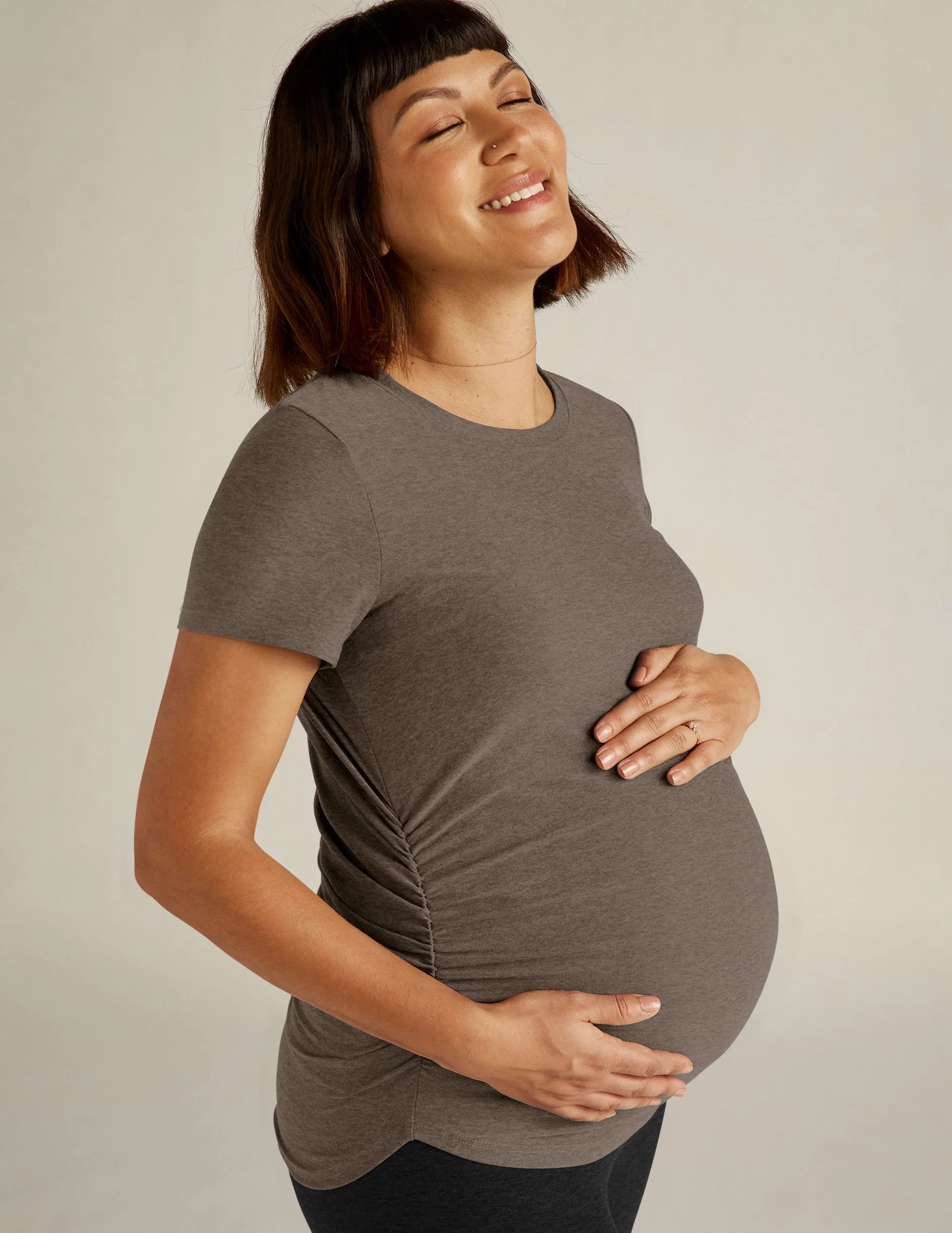 Featherweight One & Only Maternity Tee sold by Beyond Yoga
