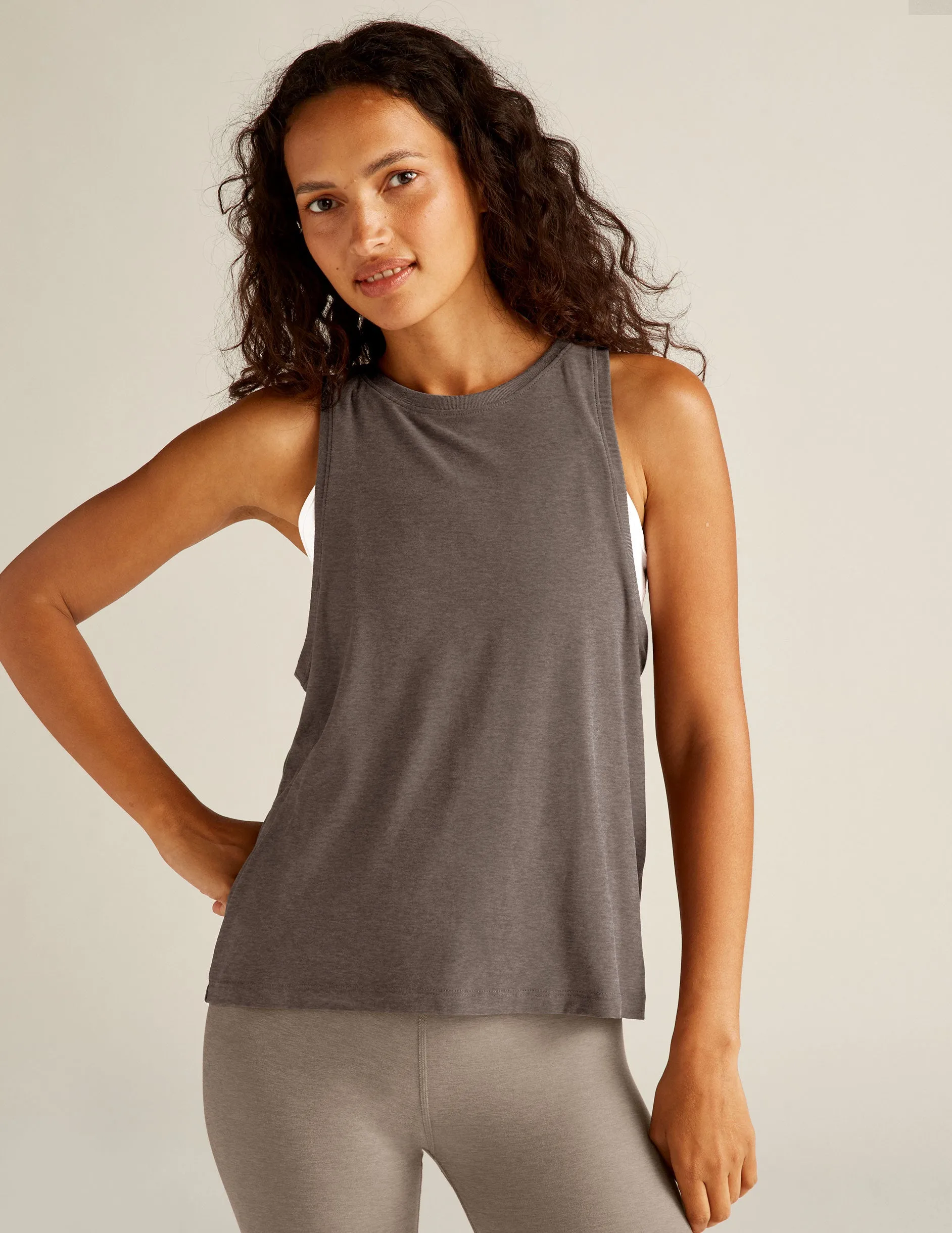 Featherweight Rebalance Tank sold by Beyond Yoga