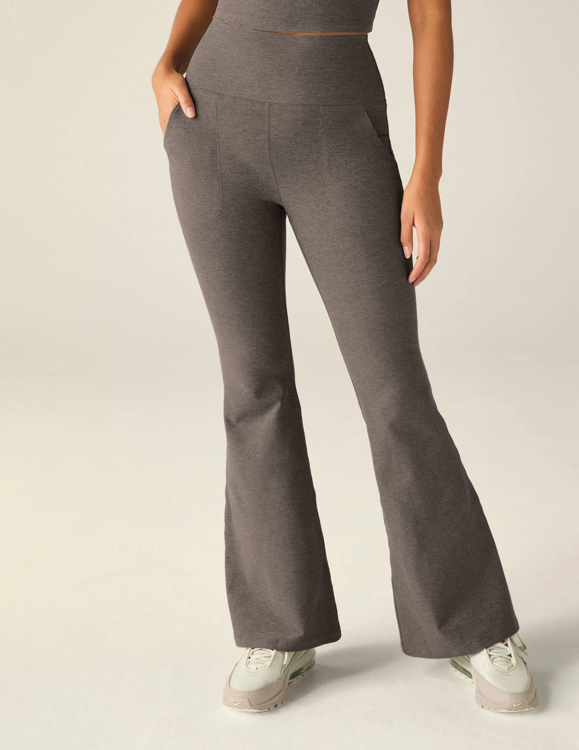 Spacedye All Day Flare High Waisted Pant sold by Beyond Yoga
