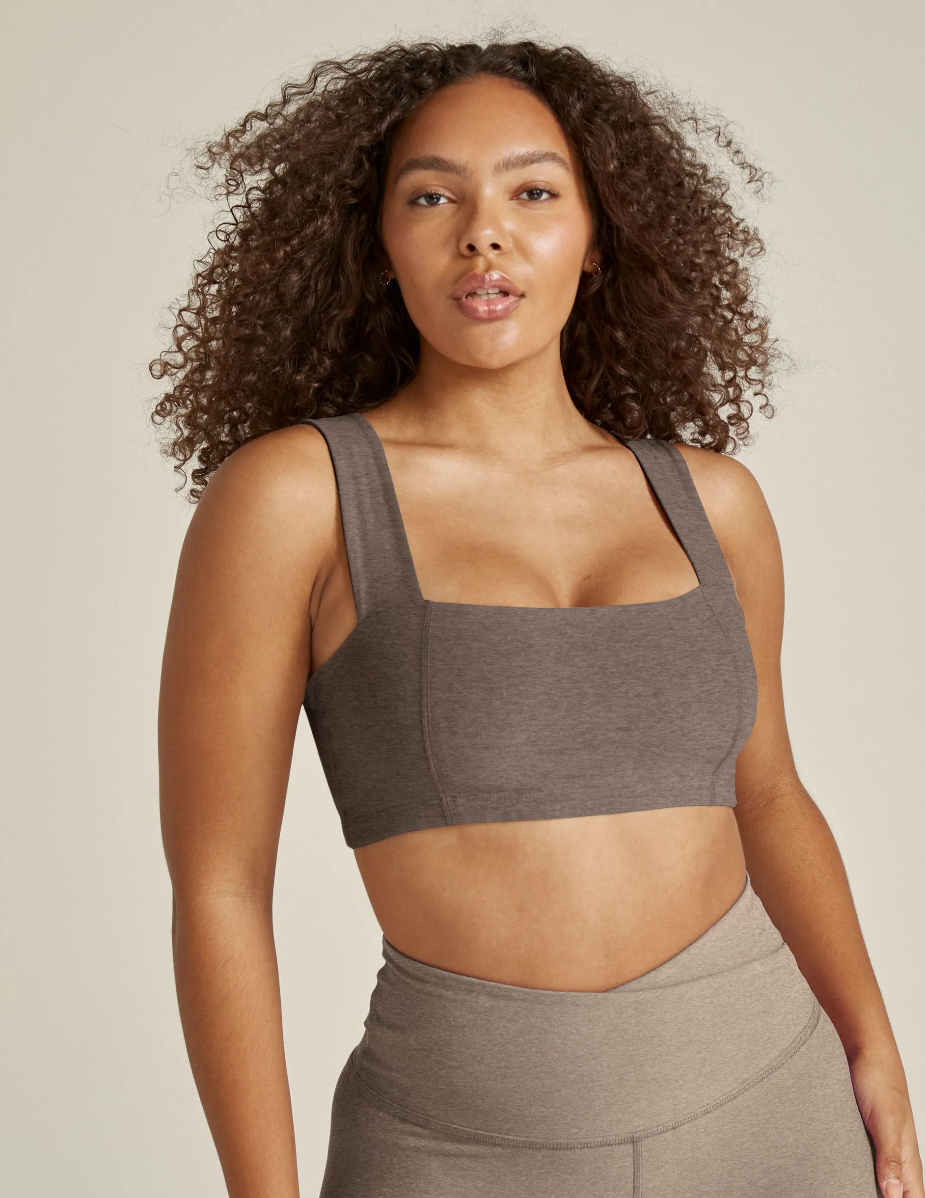 Spacedye Squared Bra sold by Beyond Yoga