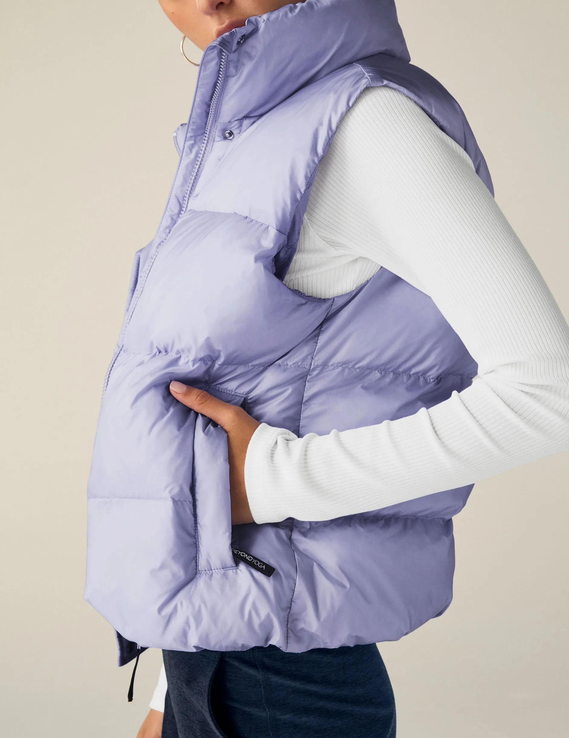 Big Cozy Puffer Vest sold by Beyond Yoga product image thumbnail 2