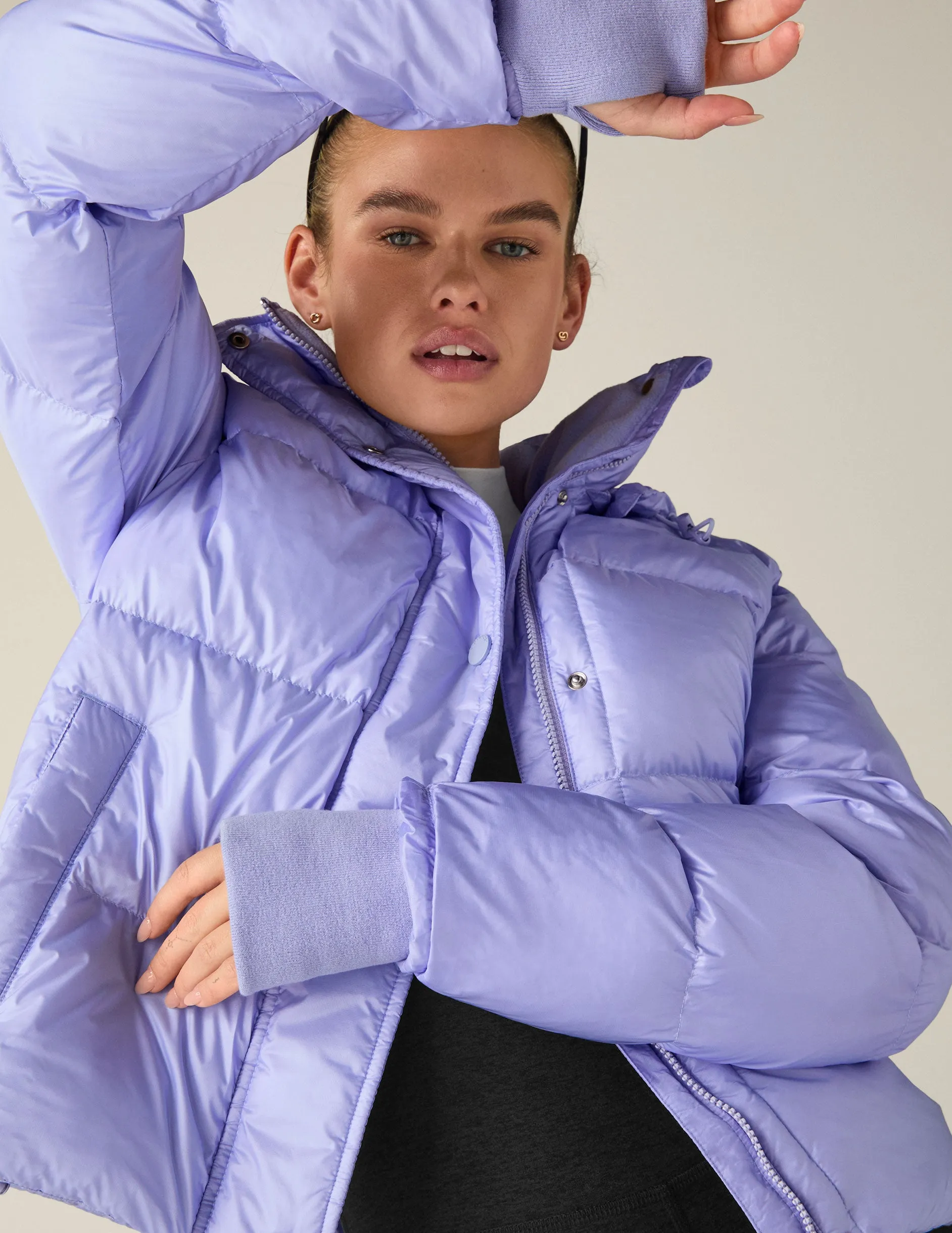 Big Cozy Hooded Puffer Jacket sold by Beyond Yoga product image thumbnail 4