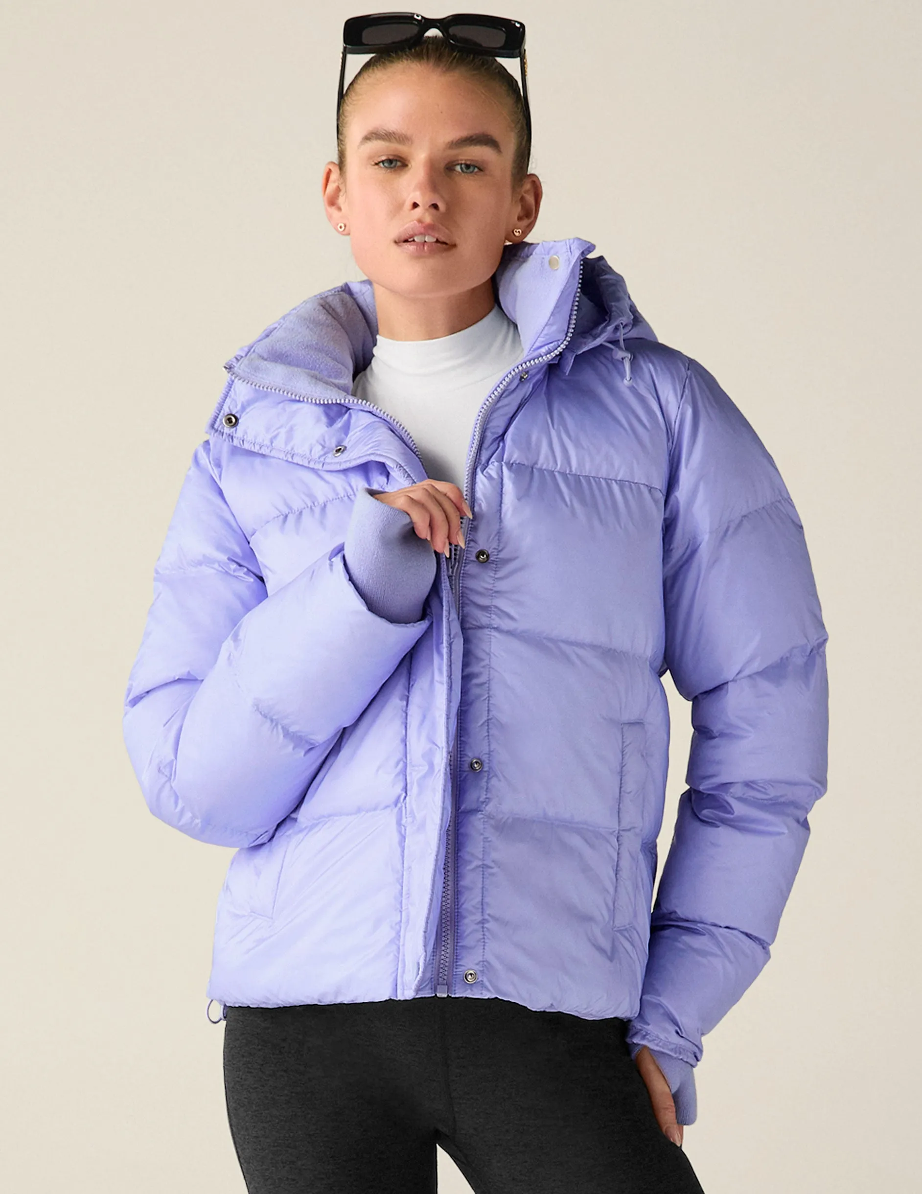 Big Cozy Hooded Puffer Jacket sold by Beyond Yoga product image thumbnail 2