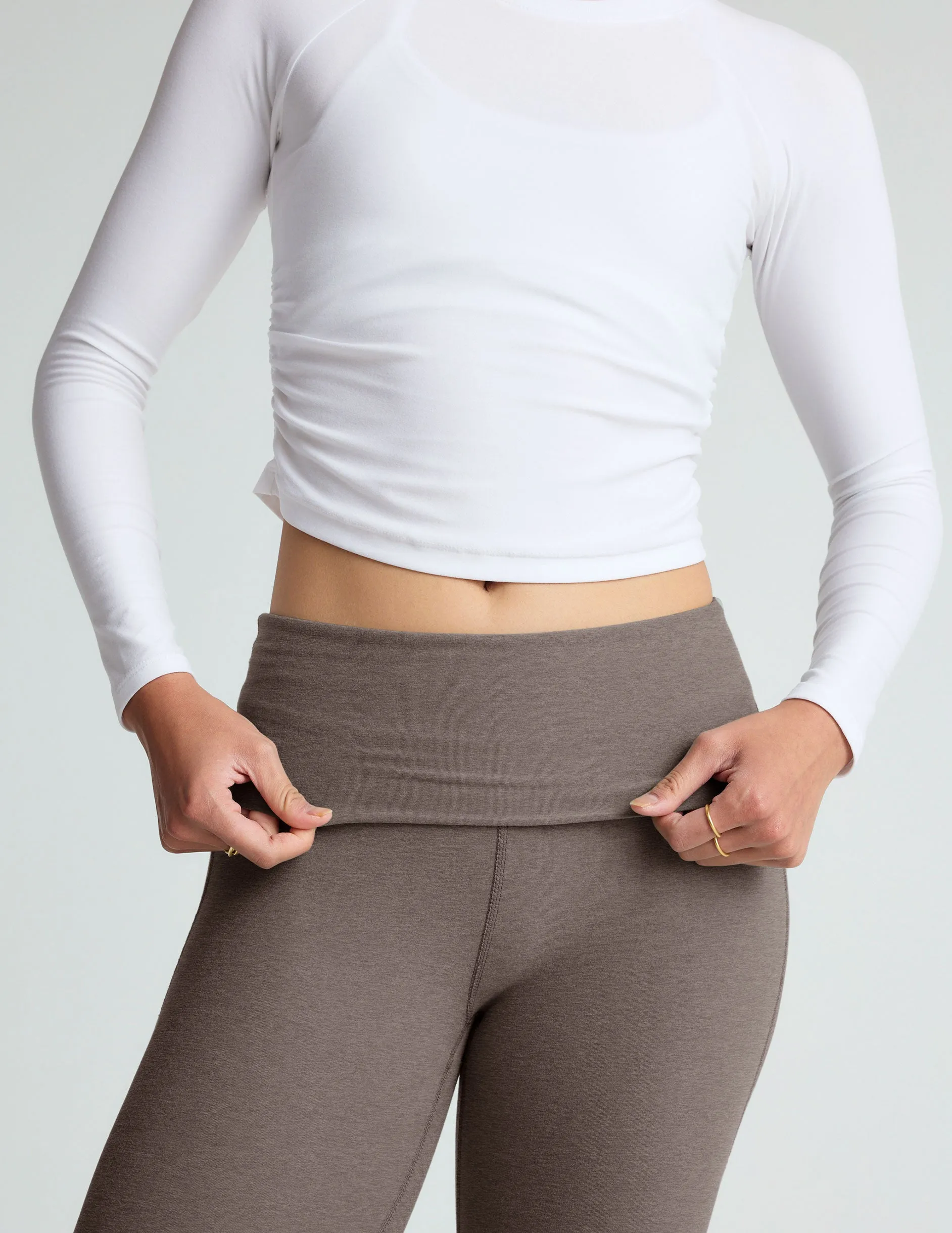 Spacedye Foldover Bootcut Pant sold by Beyond Yoga product image thumbnail 5