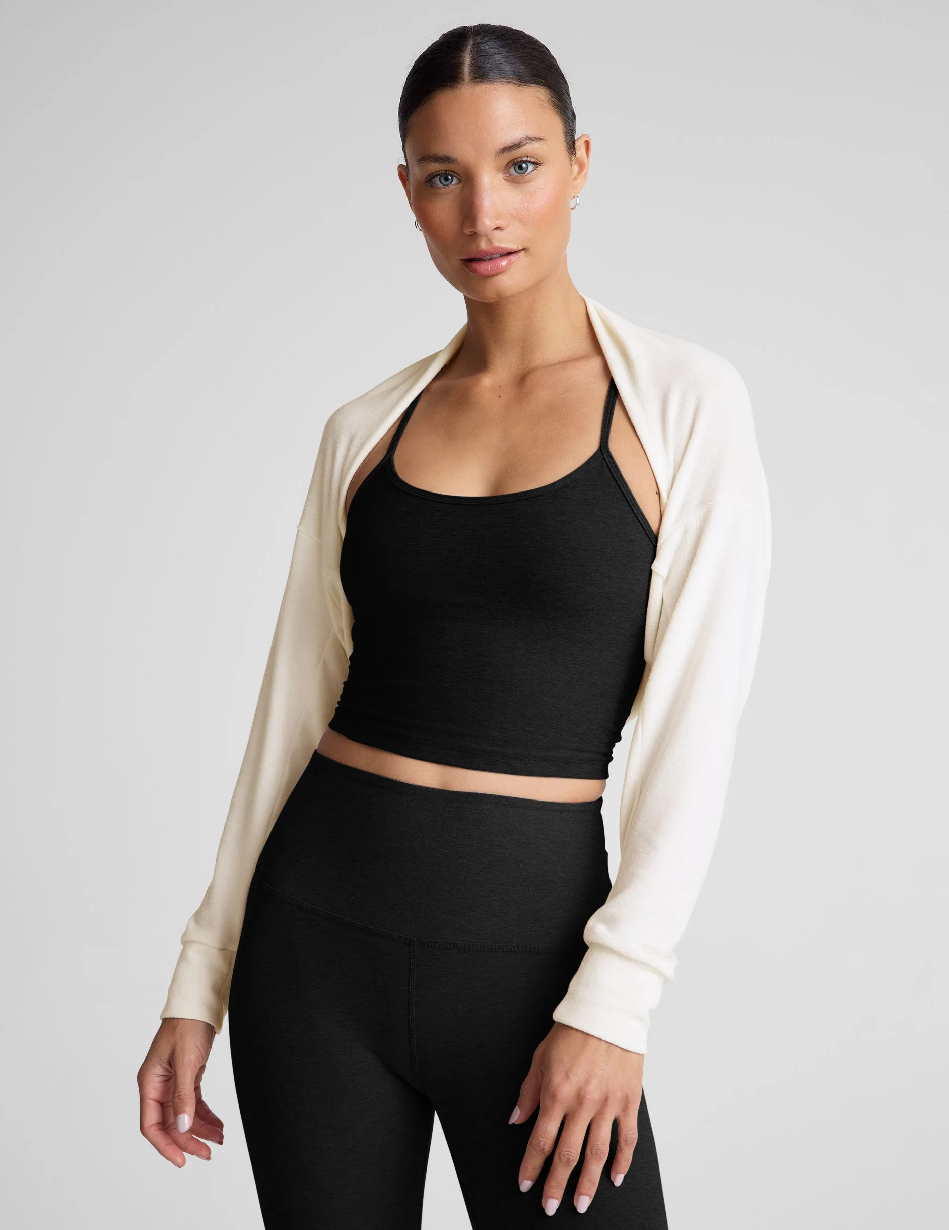 Duet 2-Way Convertible Shrug sold by Beyond Yoga product image thumbnail 2
