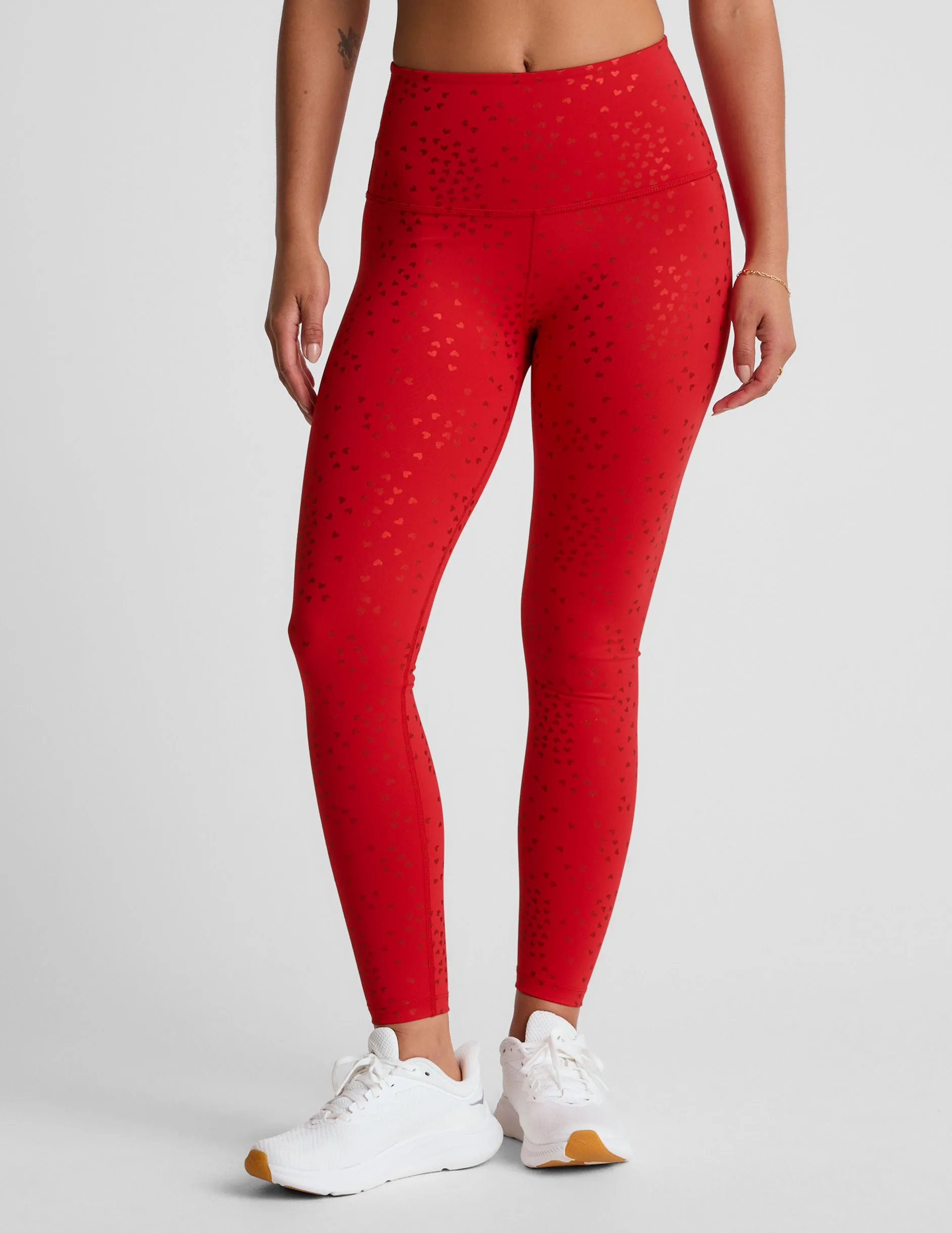 Hearts PowerShine High Waisted Midi Legging sold by Beyond Yoga
