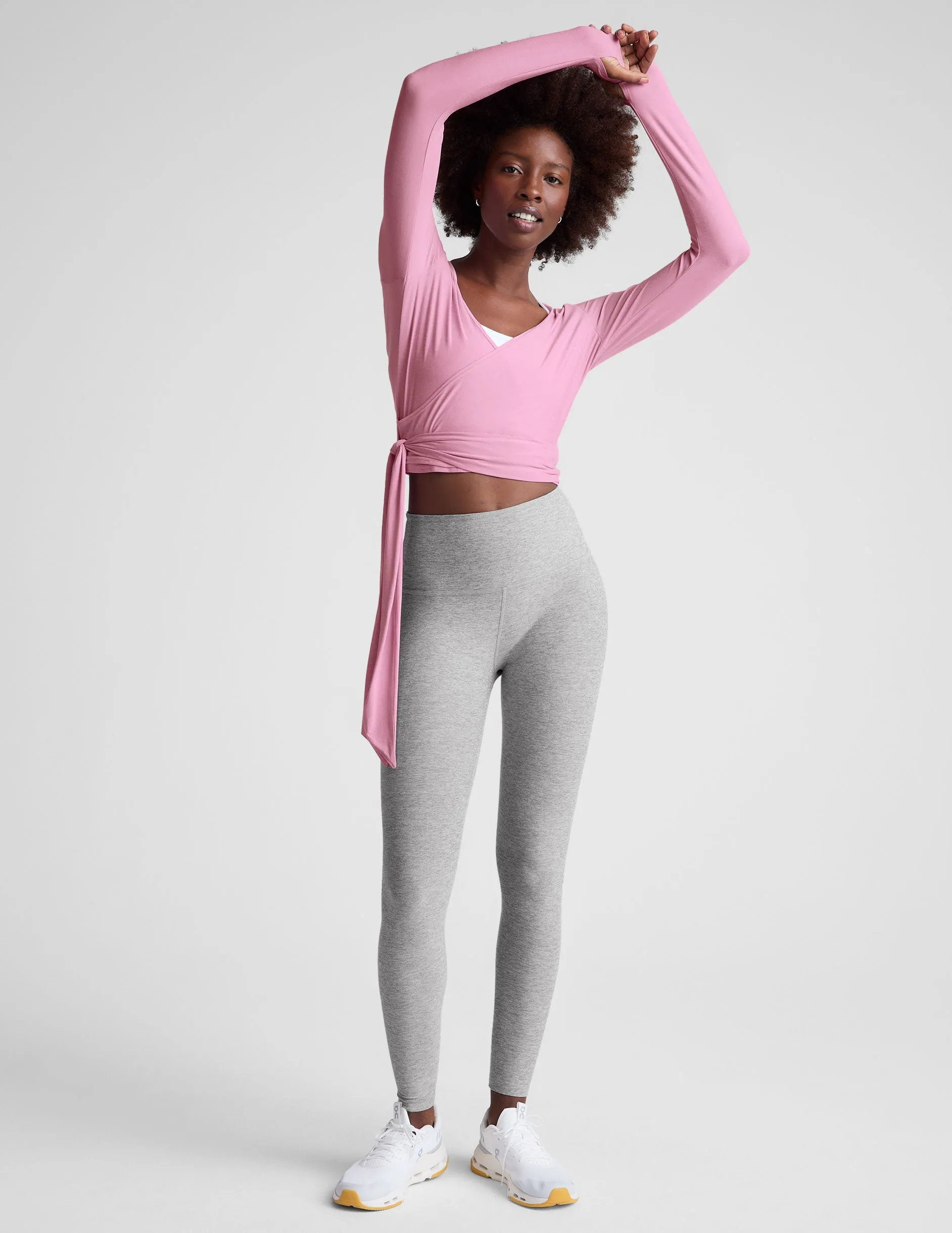 Featherweight Waist No Time Wrap Top sold by Beyond Yoga product image thumbnail 4