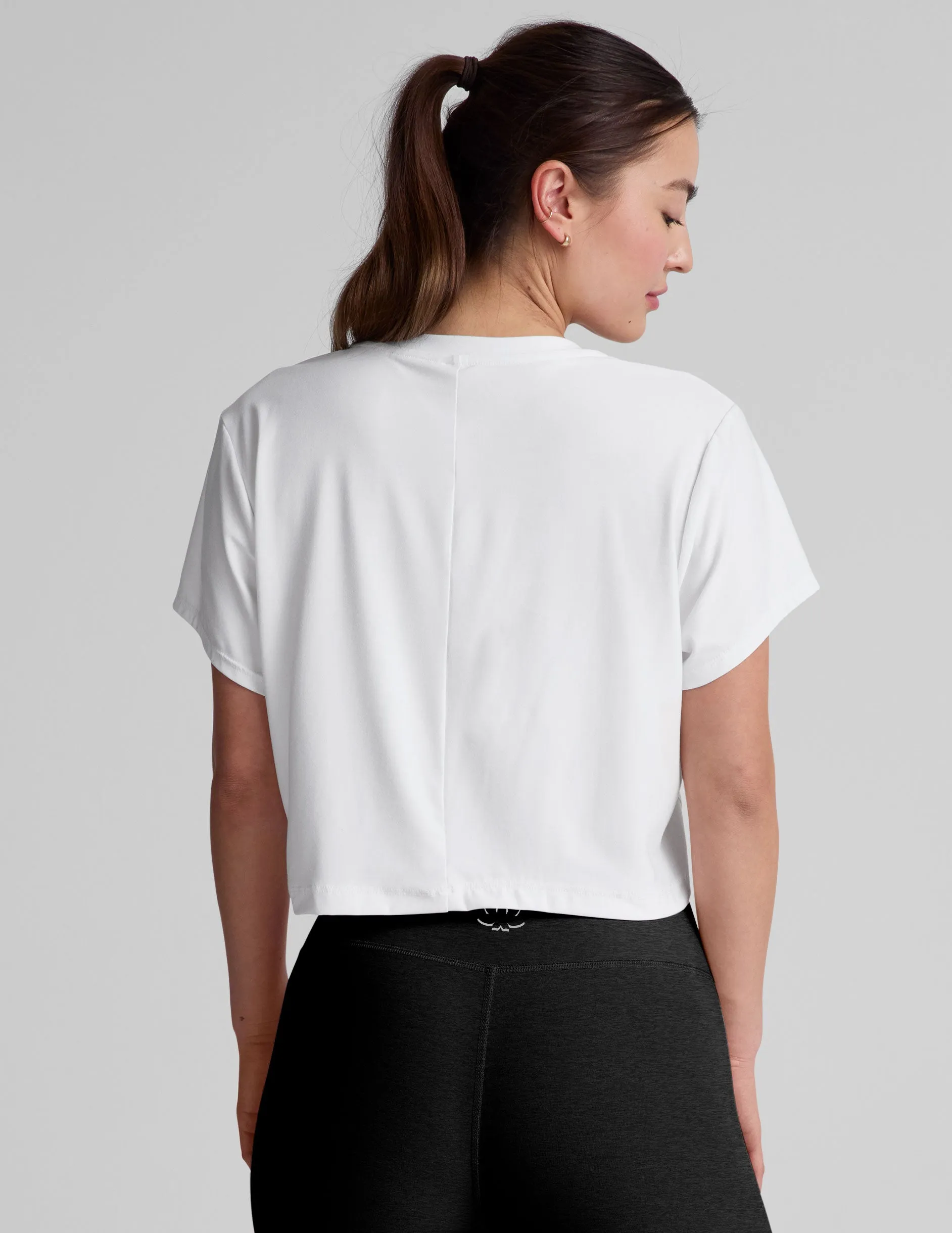 Featherweight Supreme Cropped Tee sold by Beyond Yoga product image thumbnail 3