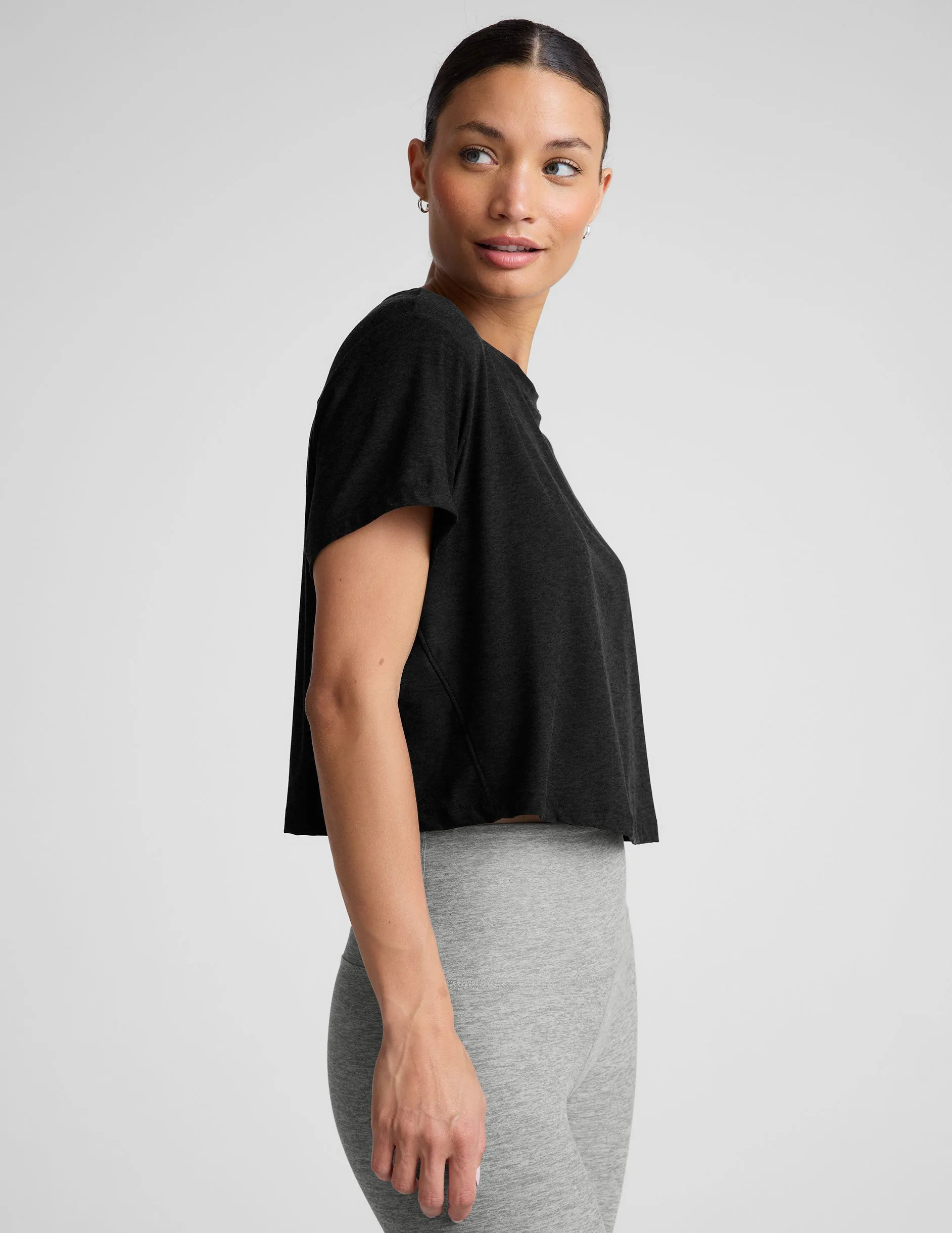 Featherweight Supreme Cropped Tee sold by Beyond Yoga product image thumbnail 2