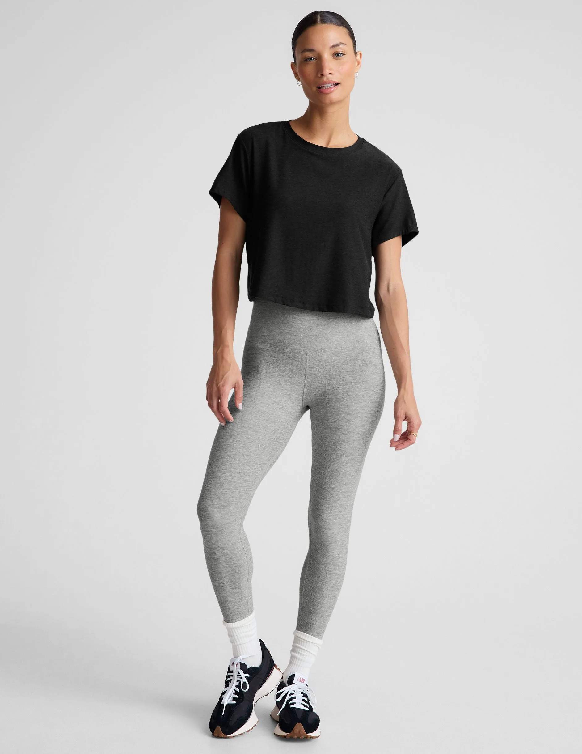 Featherweight Supreme Cropped Tee sold by Beyond Yoga product image thumbnail 4