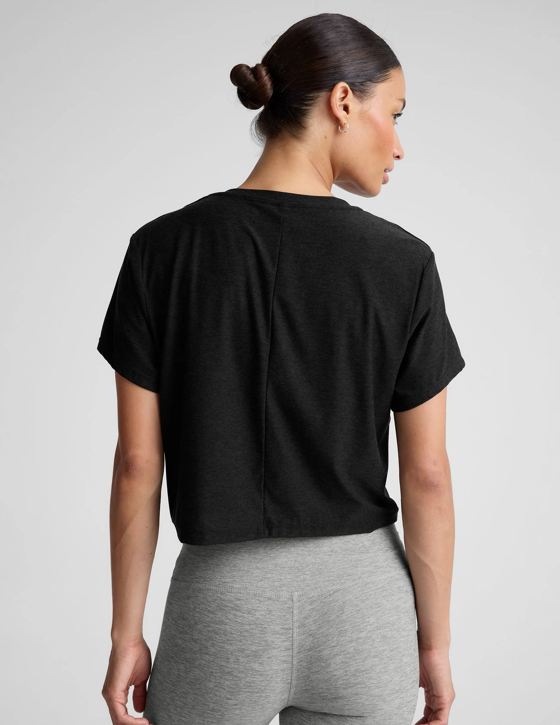 Featherweight Supreme Cropped Tee sold by Beyond Yoga product image thumbnail 3