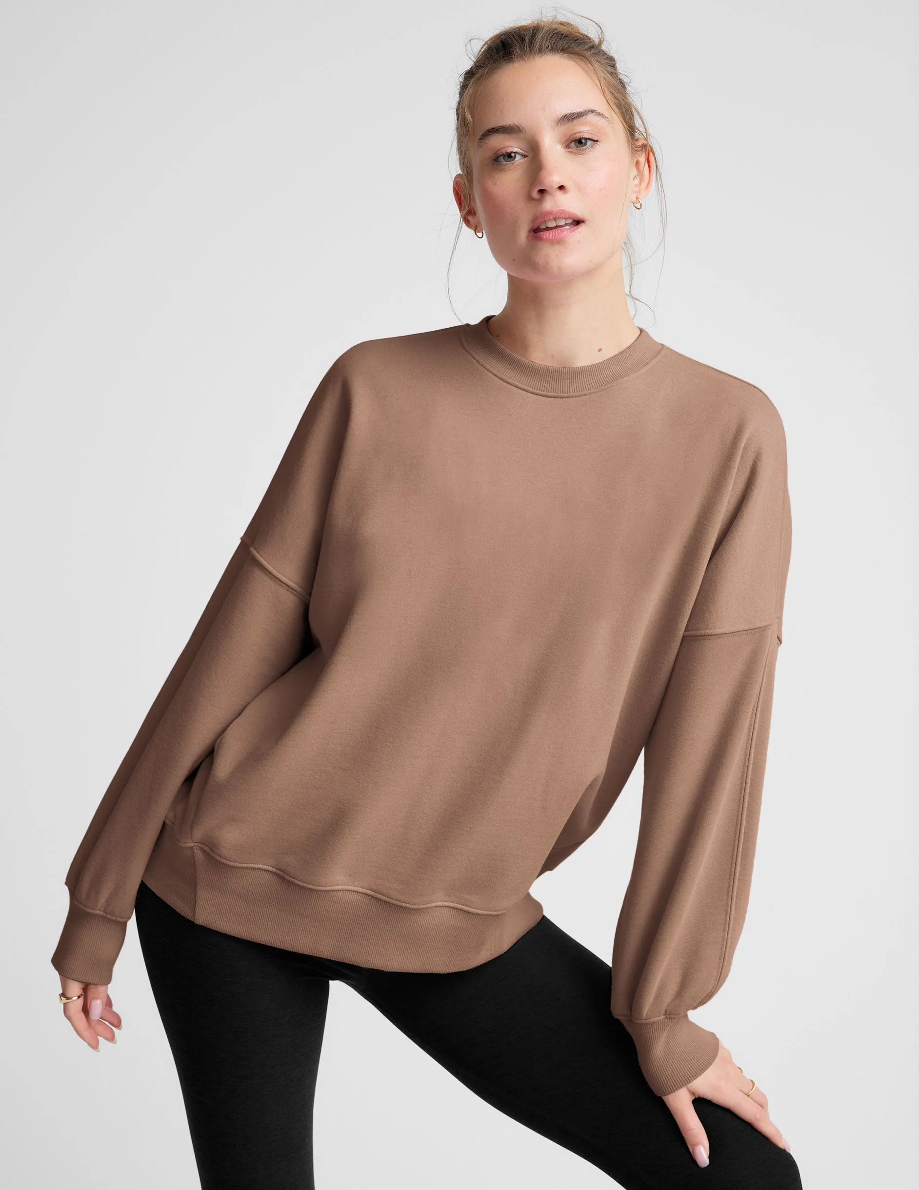 LuxeFleece Oversized Sweatshirt sold by Beyond Yoga product image thumbnail 2