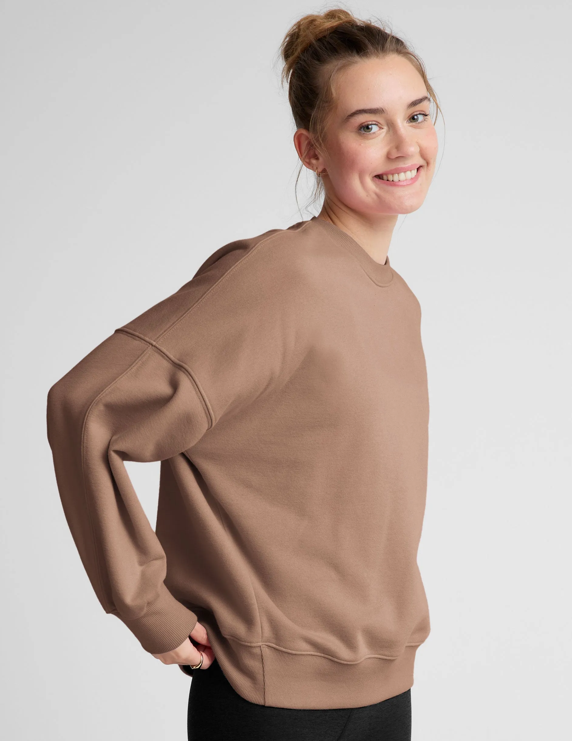 LuxeFleece Oversized Sweatshirt sold by Beyond Yoga product image thumbnail 3