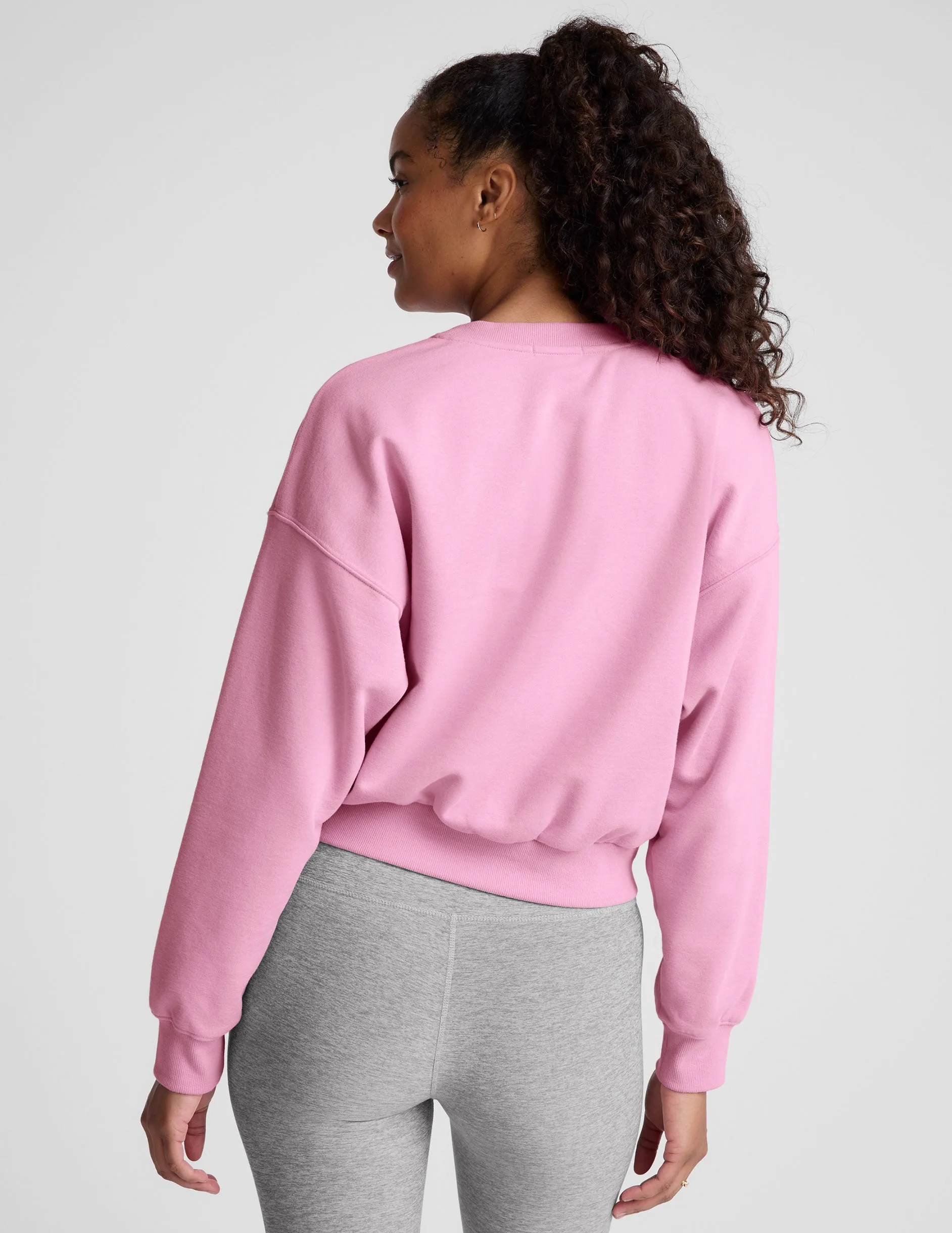 LuxeFleece Crewneck Sweatshirt sold by Beyond Yoga product image thumbnail 4