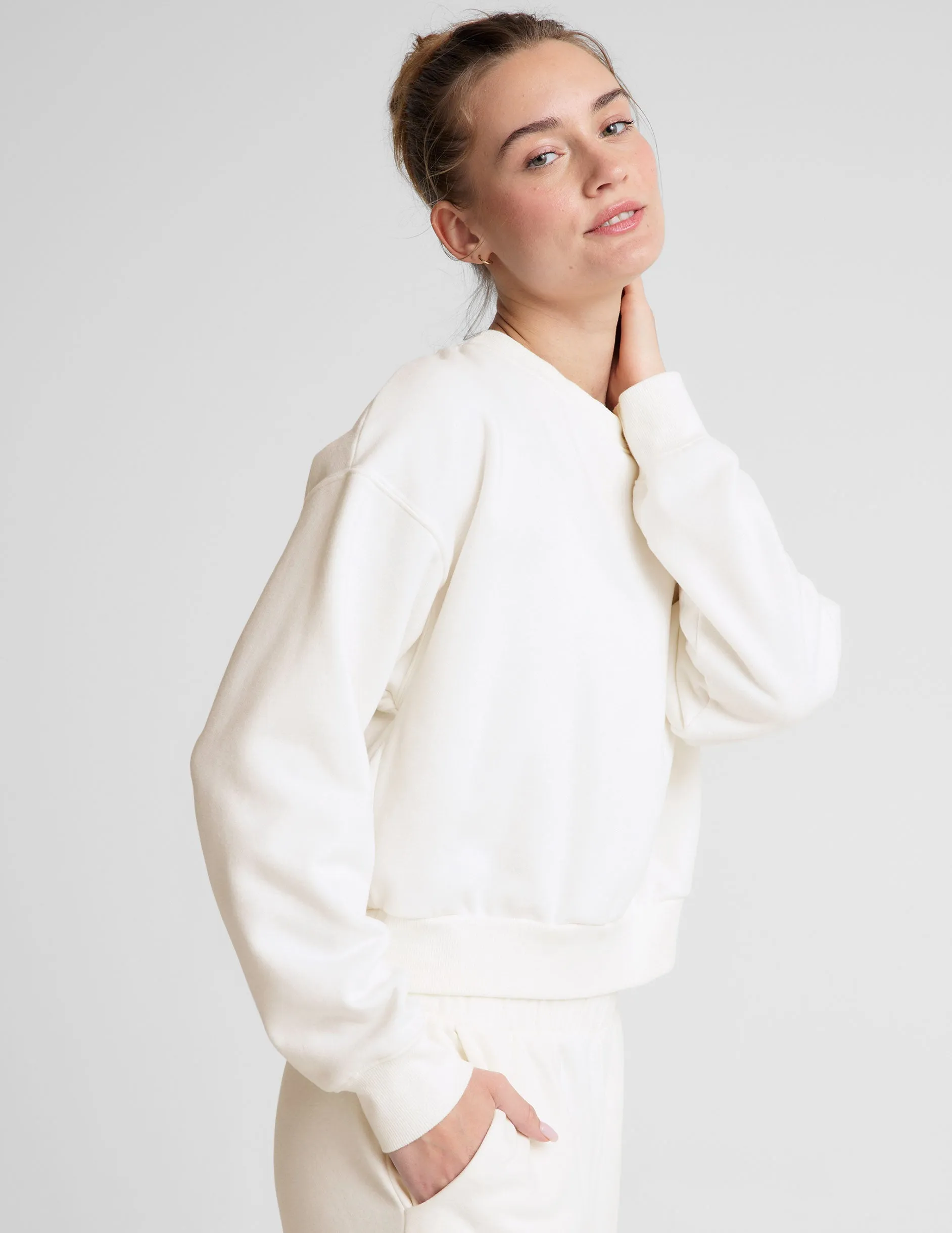 LuxeFleece Crewneck Sweatshirt sold by Beyond Yoga product image thumbnail 2