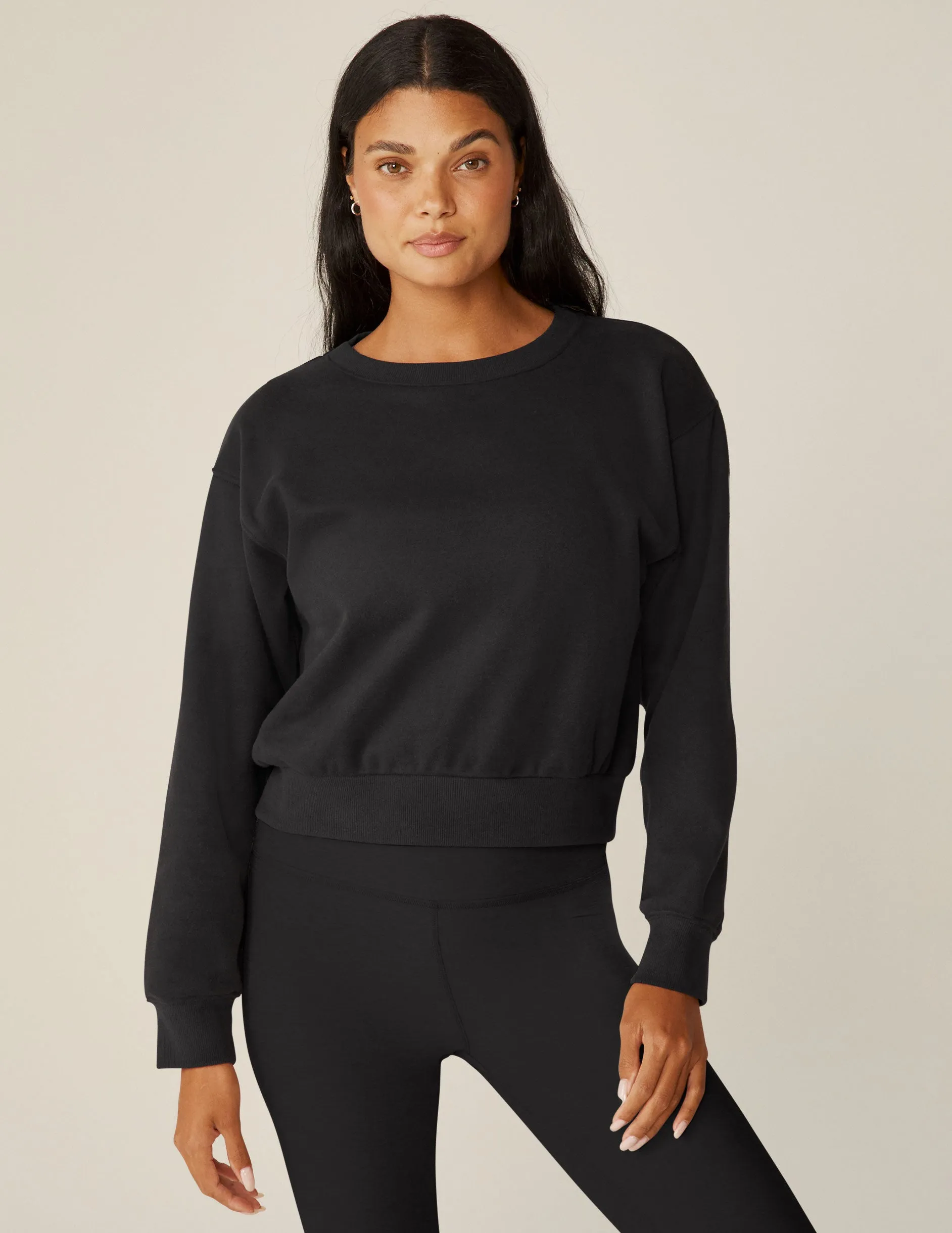 LuxeFleece Crewneck Sweatshirt sold by Beyond Yoga