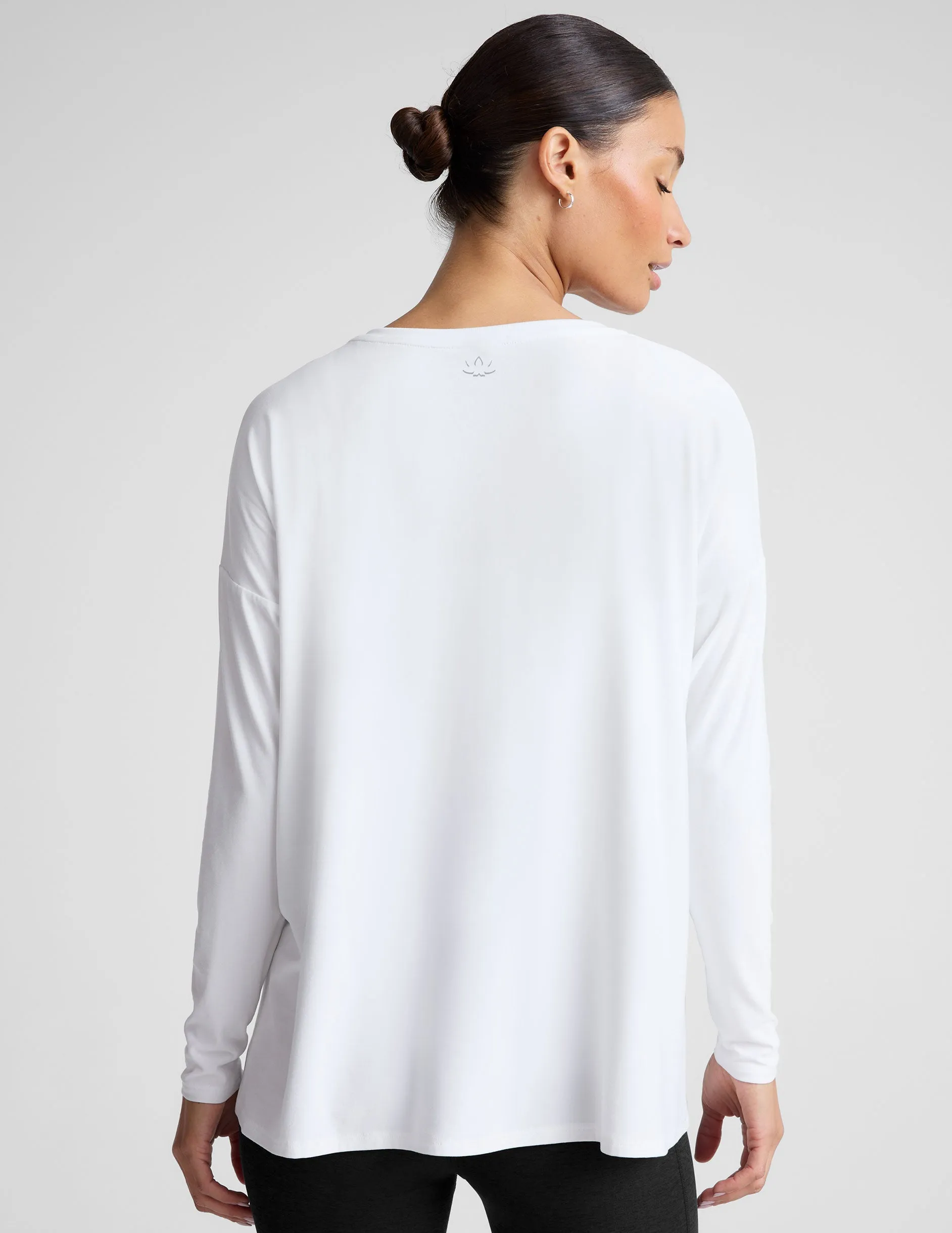 Featherweight Feels Like Home Long Sleeve Maternity Top sold by Beyond Yoga product image thumbnail 3