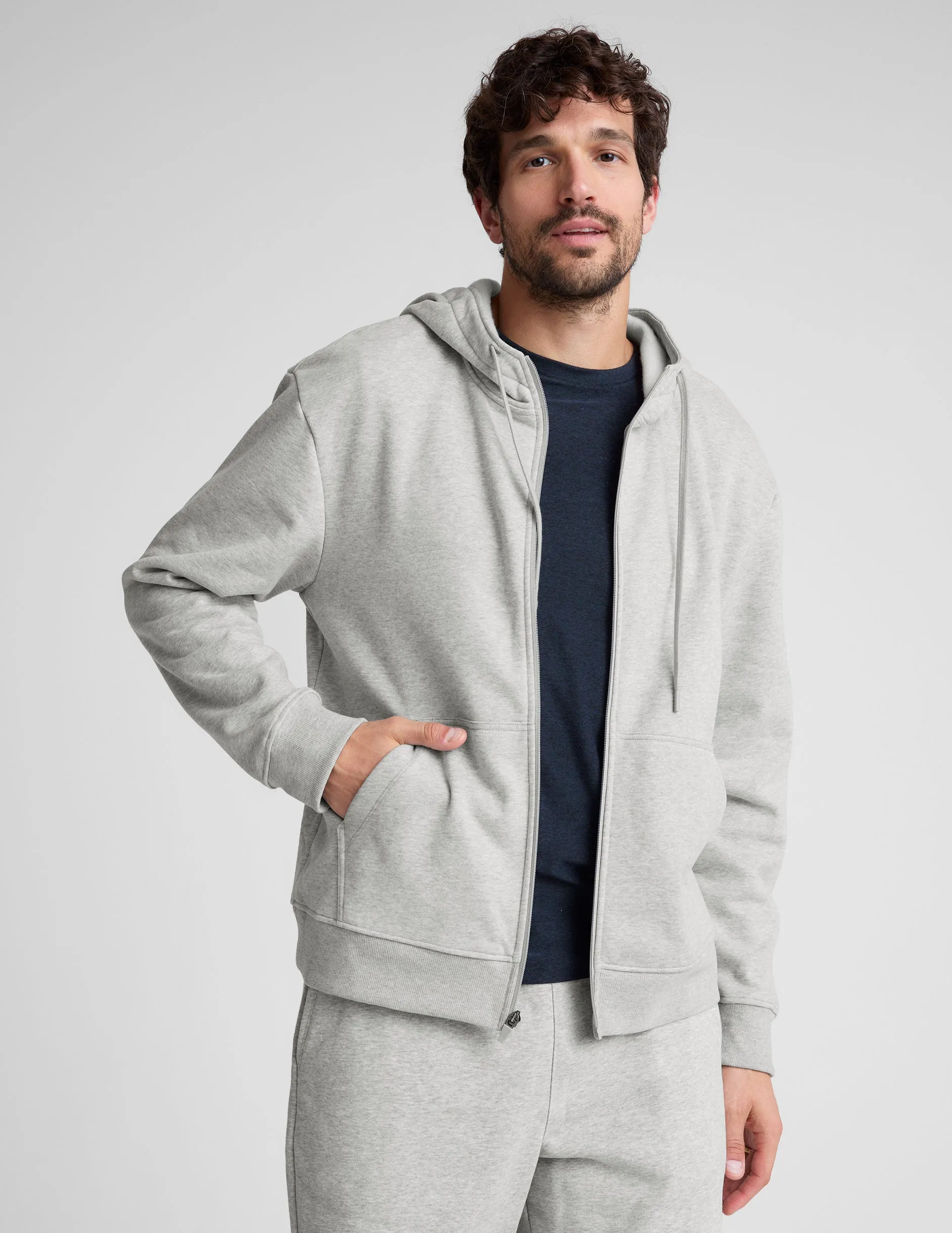 Every Body Men's Zip Front Hoodie sold by Beyond Yoga