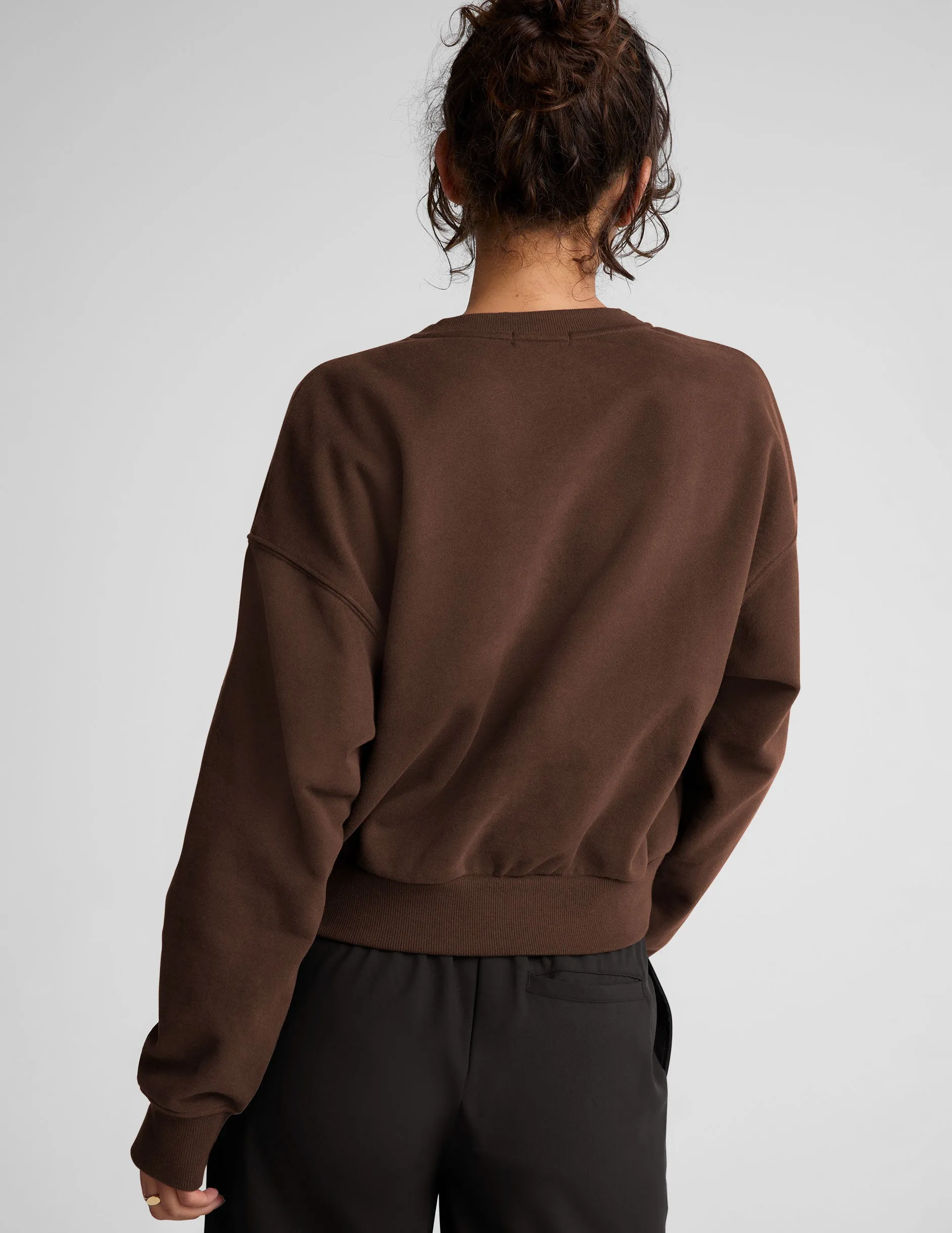 LuxeFleece Crewneck Sweatshirt sold by Beyond Yoga product image thumbnail 3