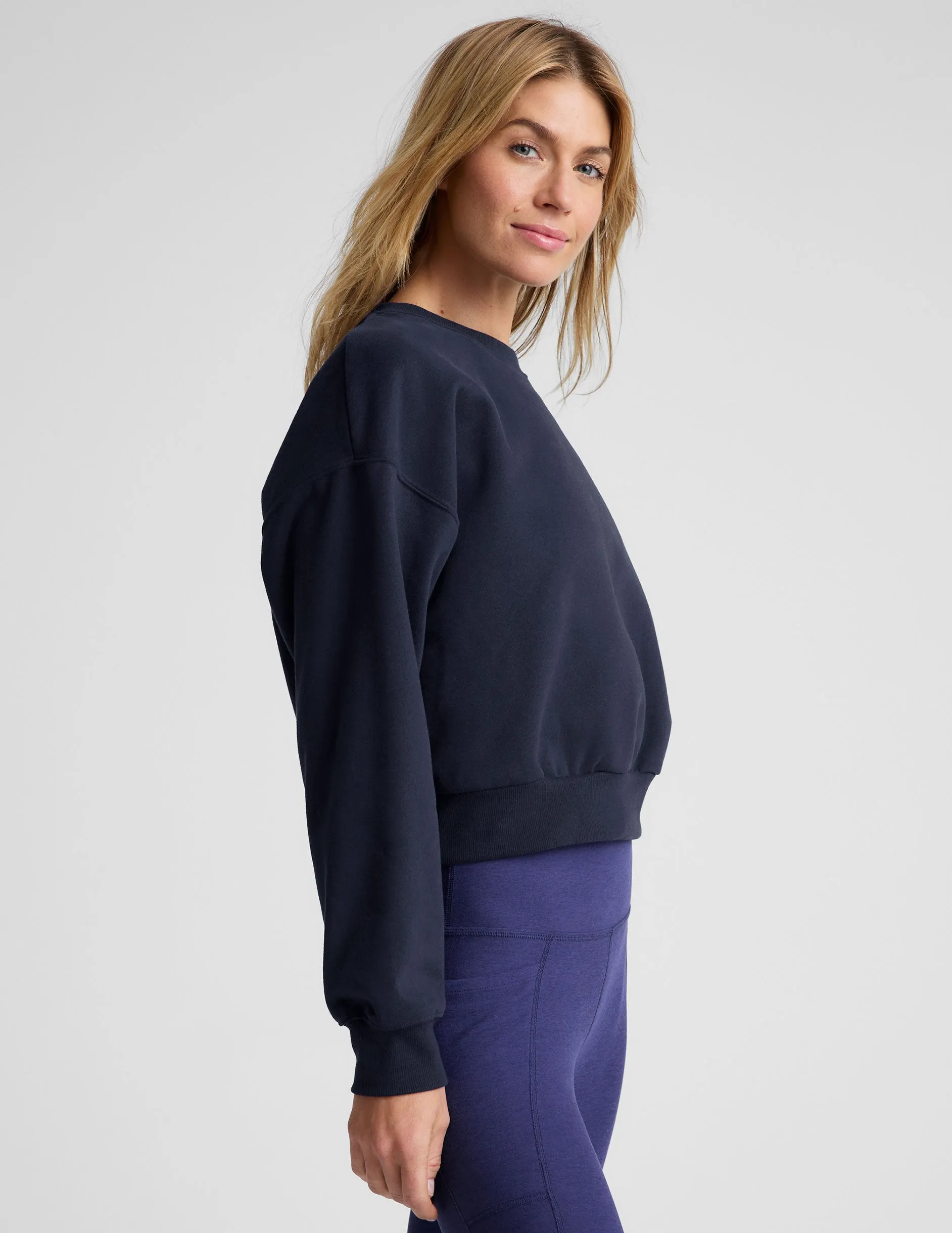 LuxeFleece Crewneck Sweatshirt sold by Beyond Yoga product image thumbnail 2