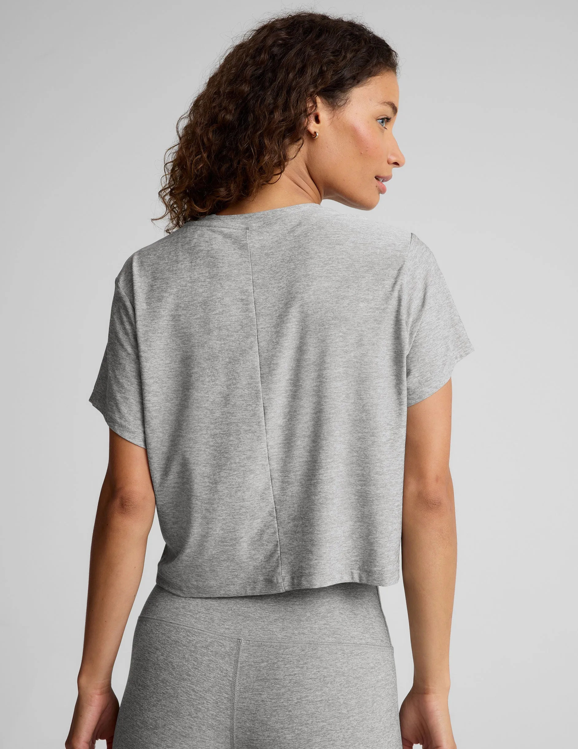 Featherweight Supreme Cropped Tee sold by Beyond Yoga product image thumbnail 3
