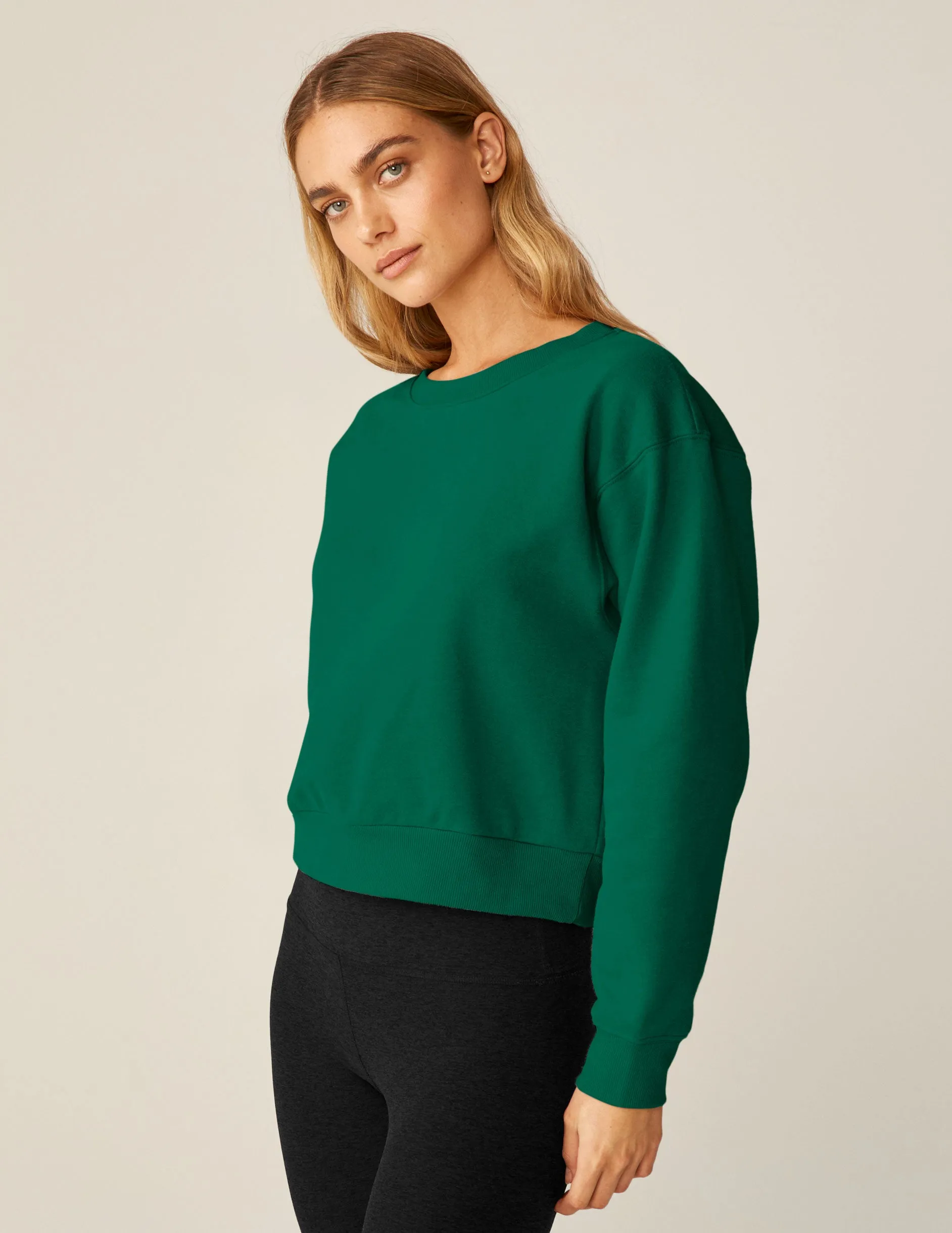 LuxeFleece Crewneck Sweatshirt sold by Beyond Yoga product image thumbnail 2