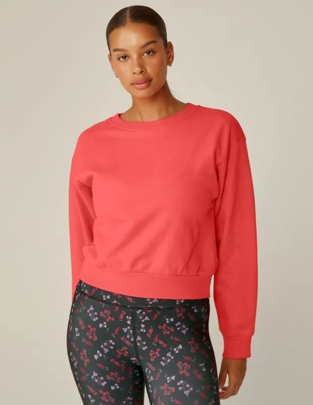 LuxeFleece Crewneck Sweatshirt sold by Beyond Yoga