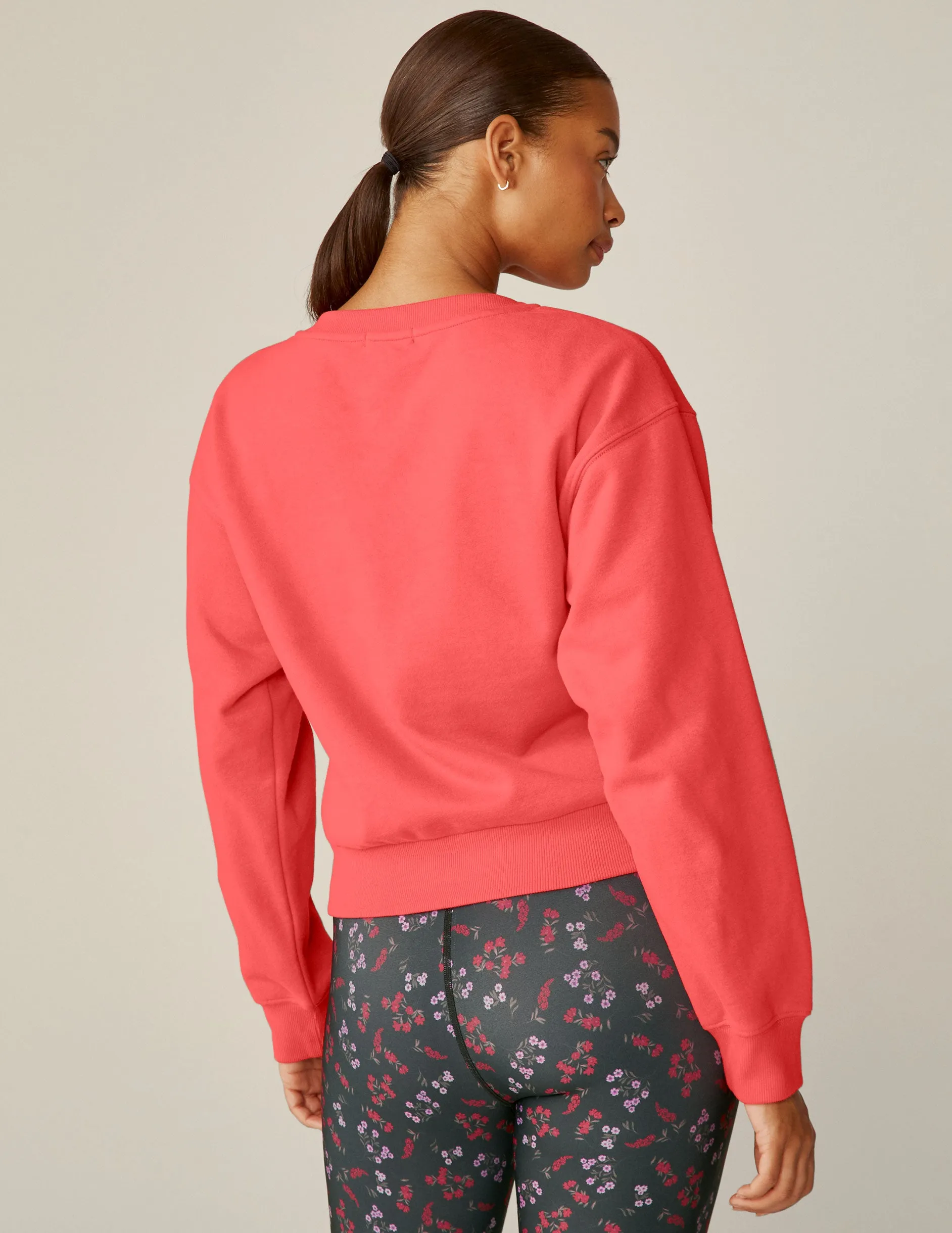 LuxeFleece Crewneck Sweatshirt sold by Beyond Yoga product image thumbnail 3