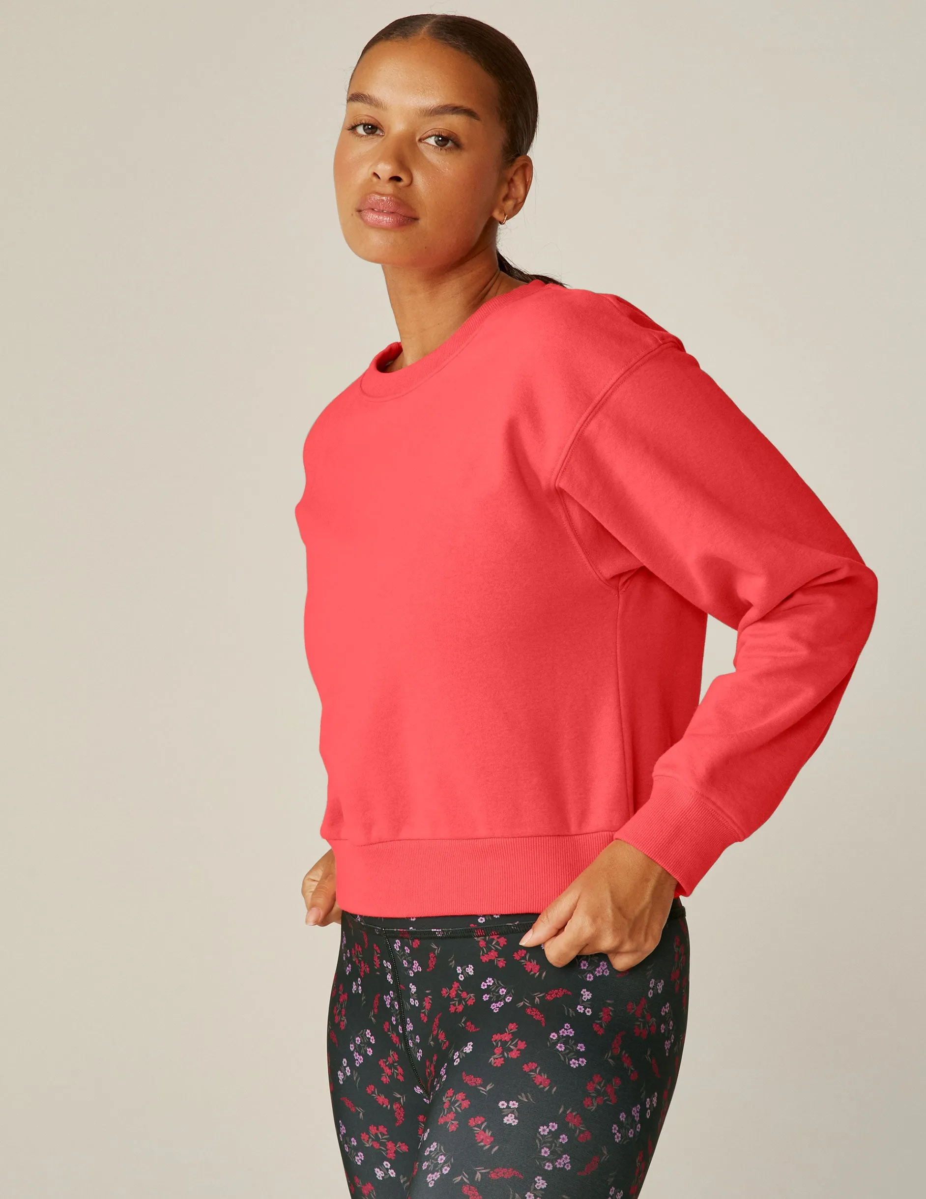 LuxeFleece Crewneck Sweatshirt sold by Beyond Yoga product image thumbnail 2