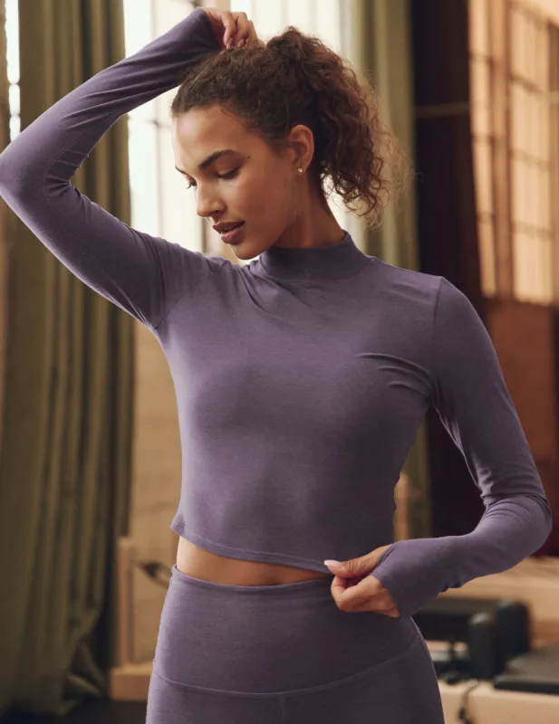 Featherweight Moving On Cropped Pullover sold by Beyond Yoga
