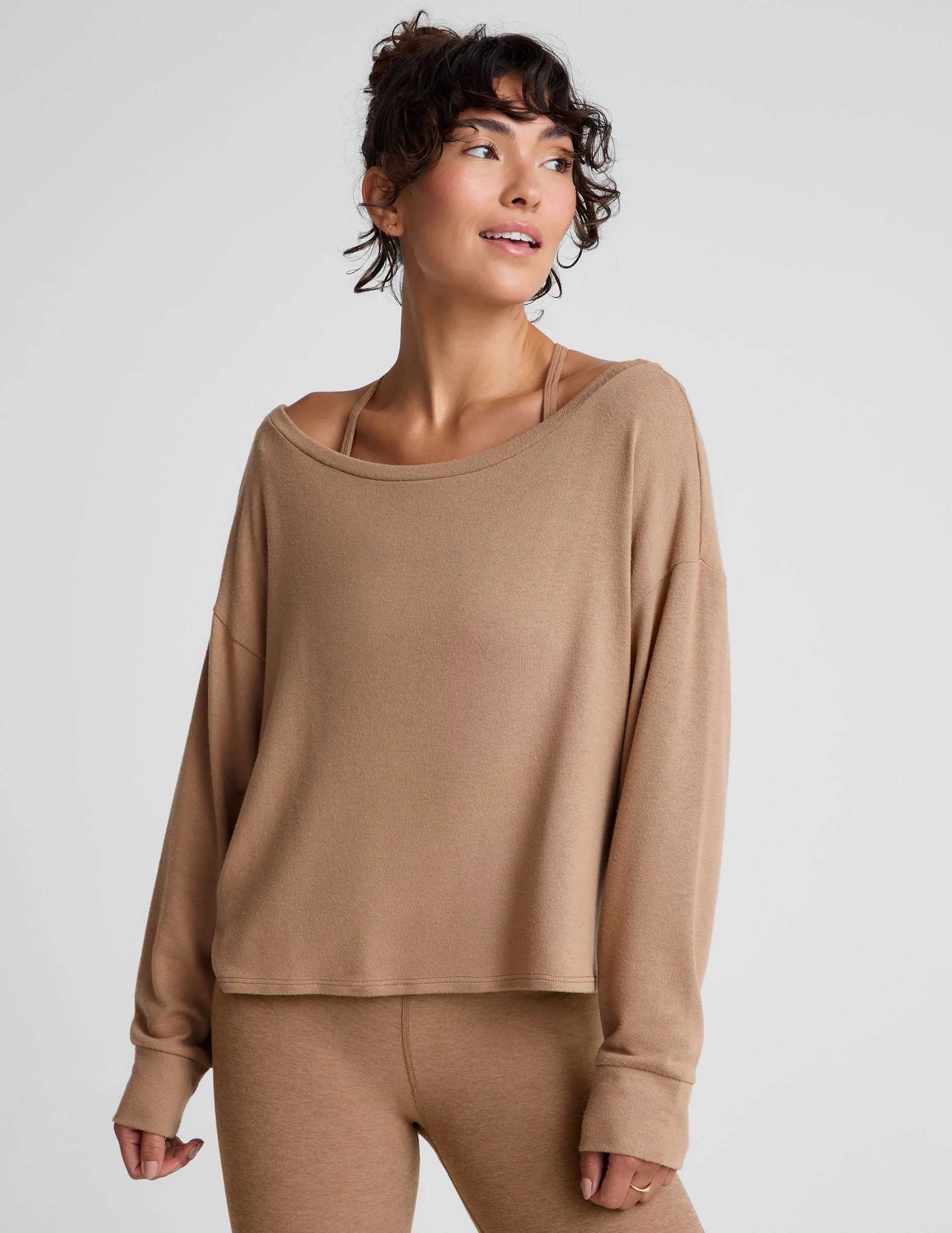 Let Loose Pullover sold by Beyond Yoga