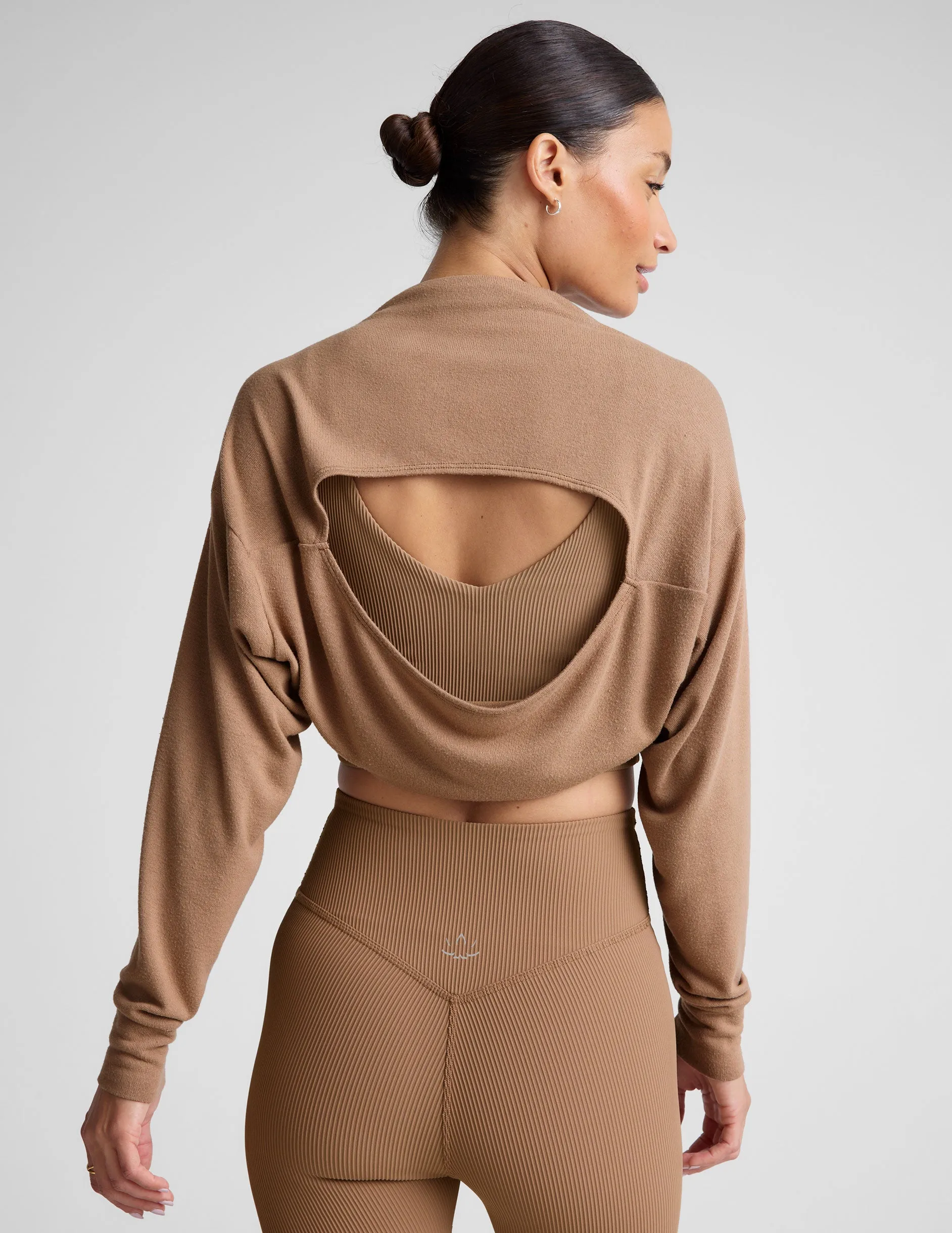 Duet 2-Way Convertible Shrug sold by Beyond Yoga product image thumbnail 5