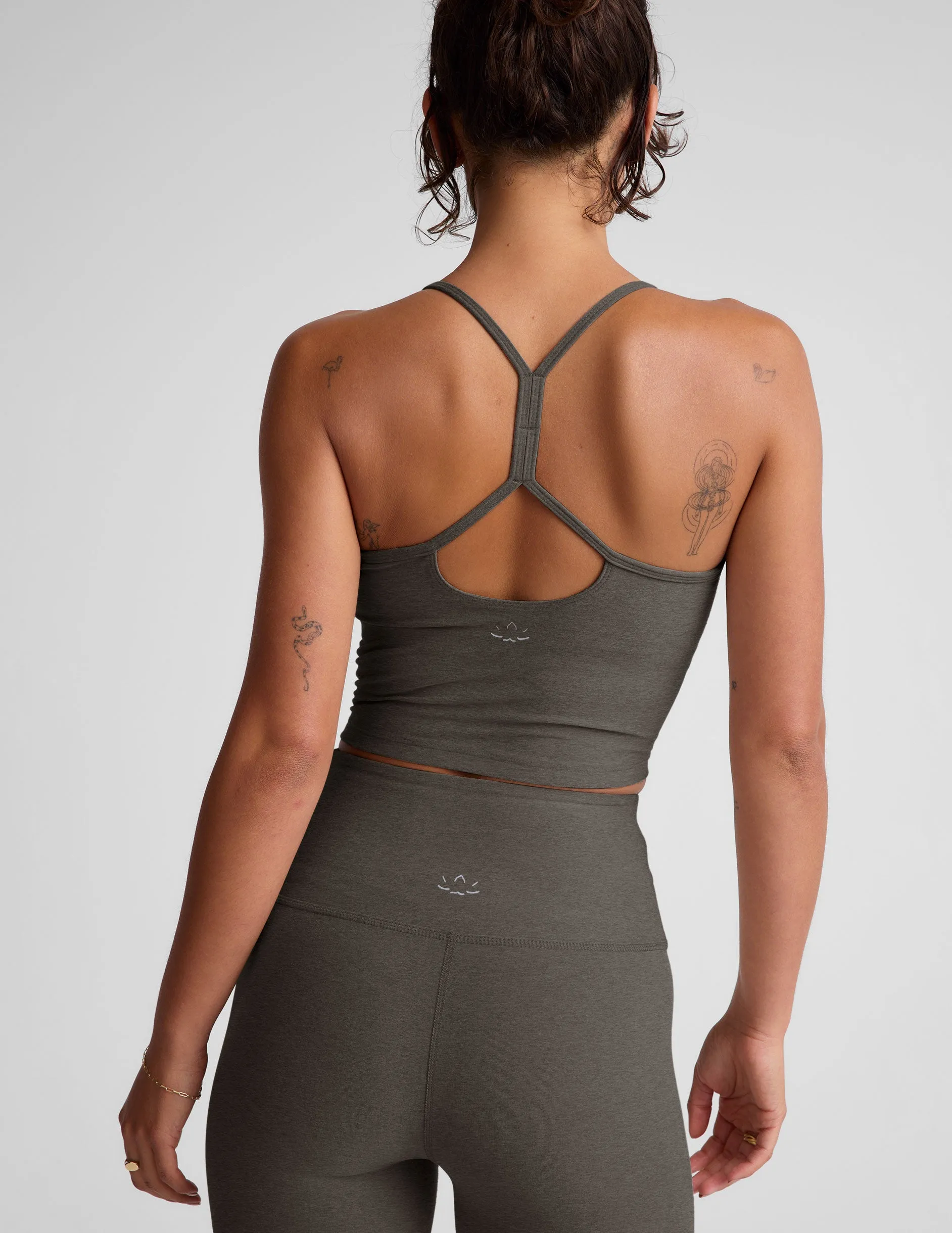 Spacedye Slim Racerback Cropped Tank sold by Beyond Yoga product image thumbnail 3