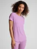 Featherweight On The Down Low Tee sold by Beyond Yoga