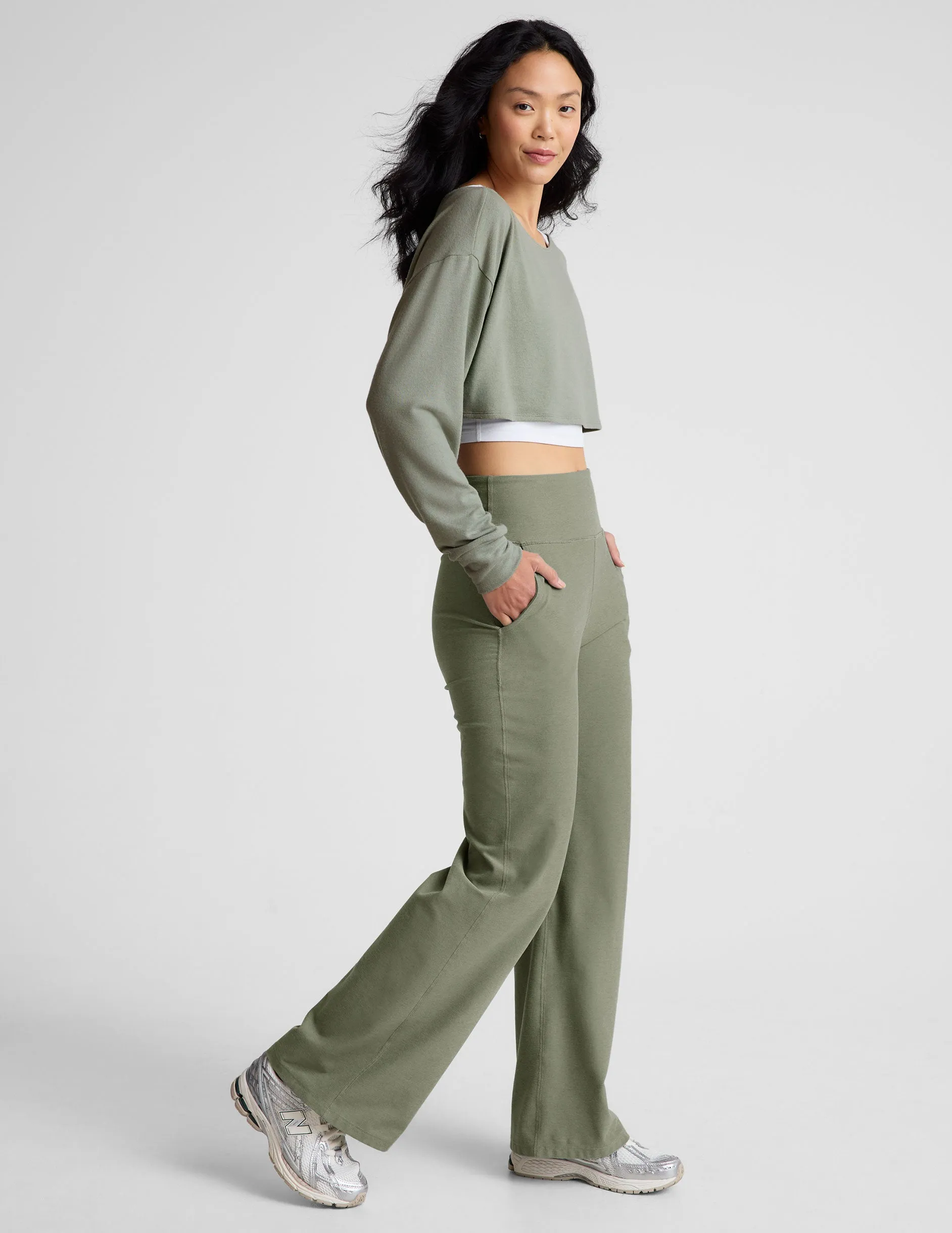 Spacedye Laid Back Wide Leg Pant sold by Beyond Yoga product image thumbnail 5