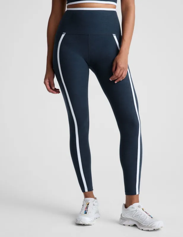 Spacedye New Moves High Waisted Midi Legging sold by Beyond Yoga