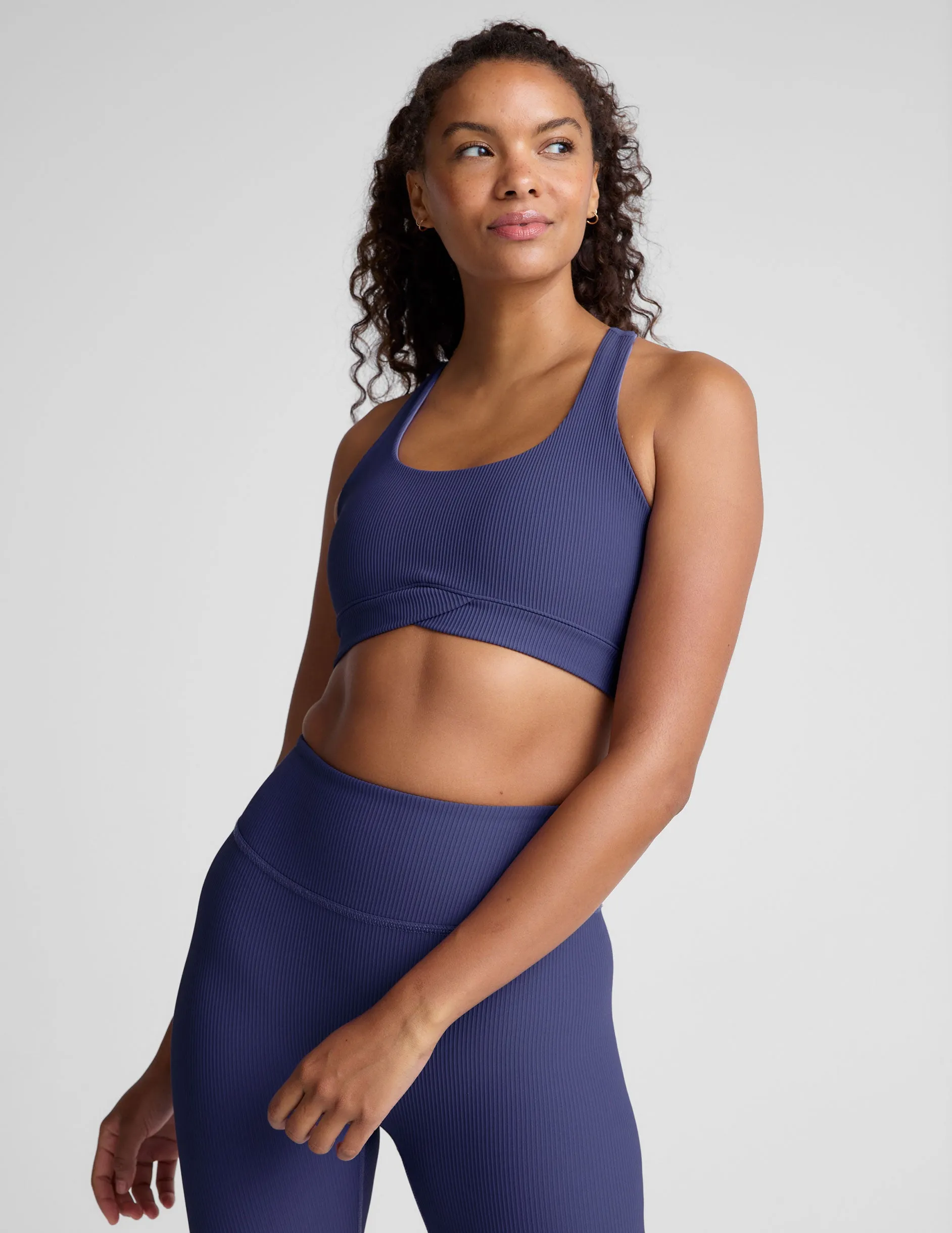 Impulse Ribbed Bra sold by Beyond Yoga
