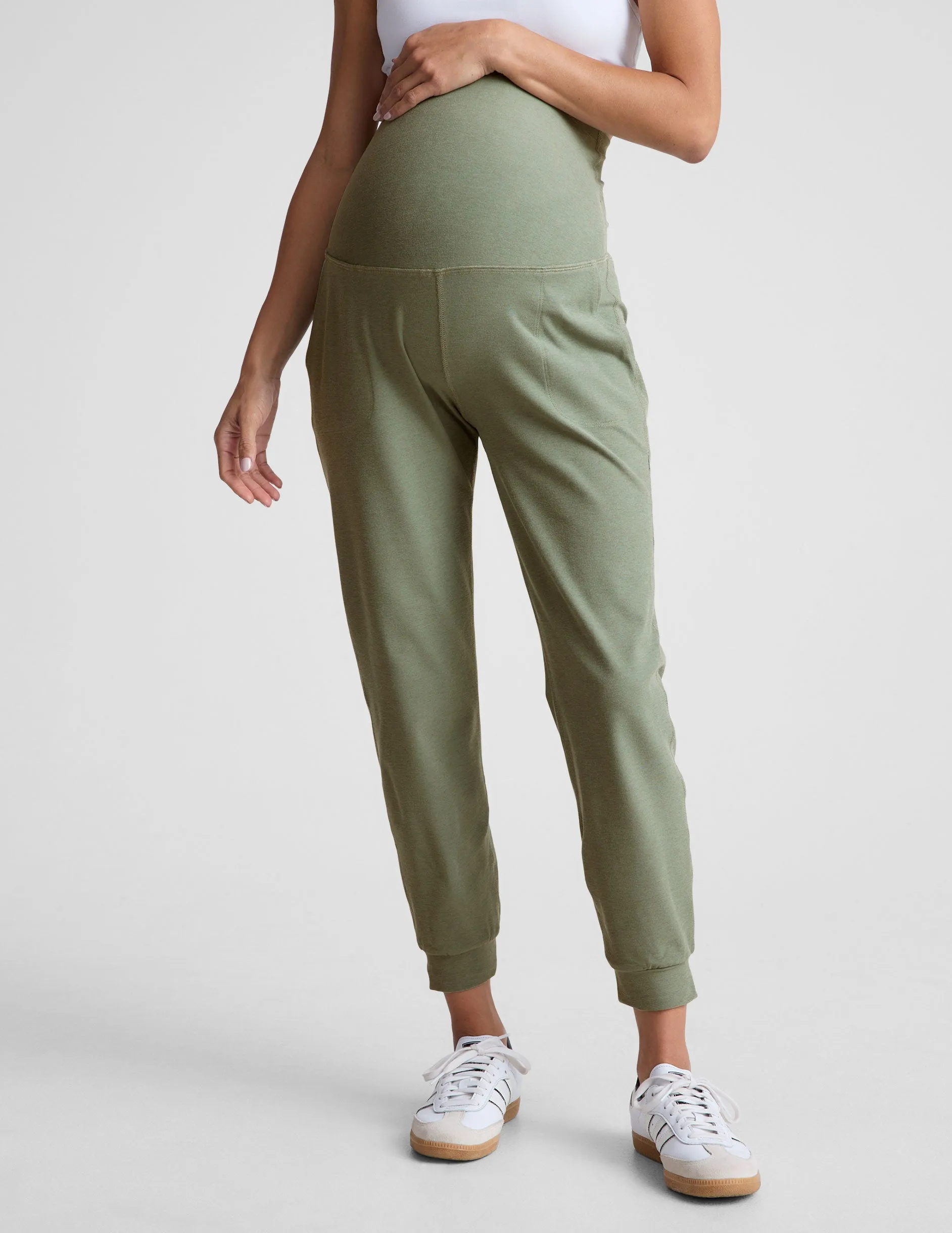 Spacedye Beyond the Bump Maternity Midi Jogger sold by Beyond Yoga product image thumbnail 3