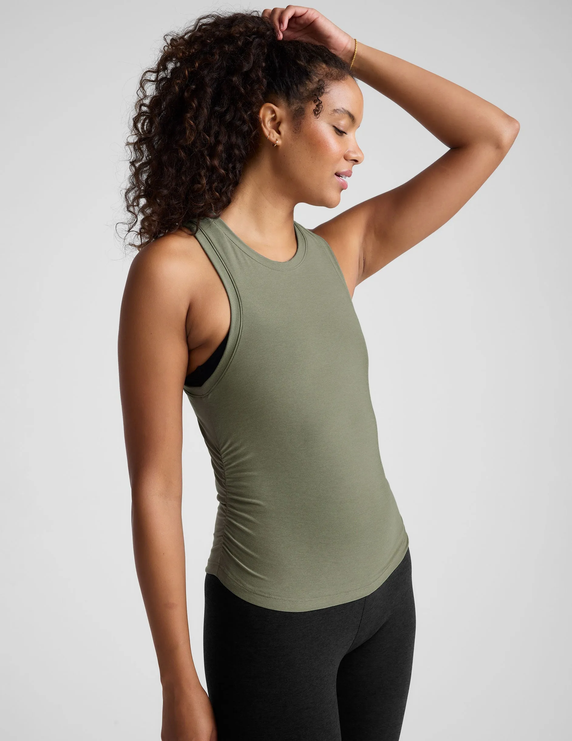 Featherweight Your Fit Shirred Tank sold by Beyond Yoga product image thumbnail 2