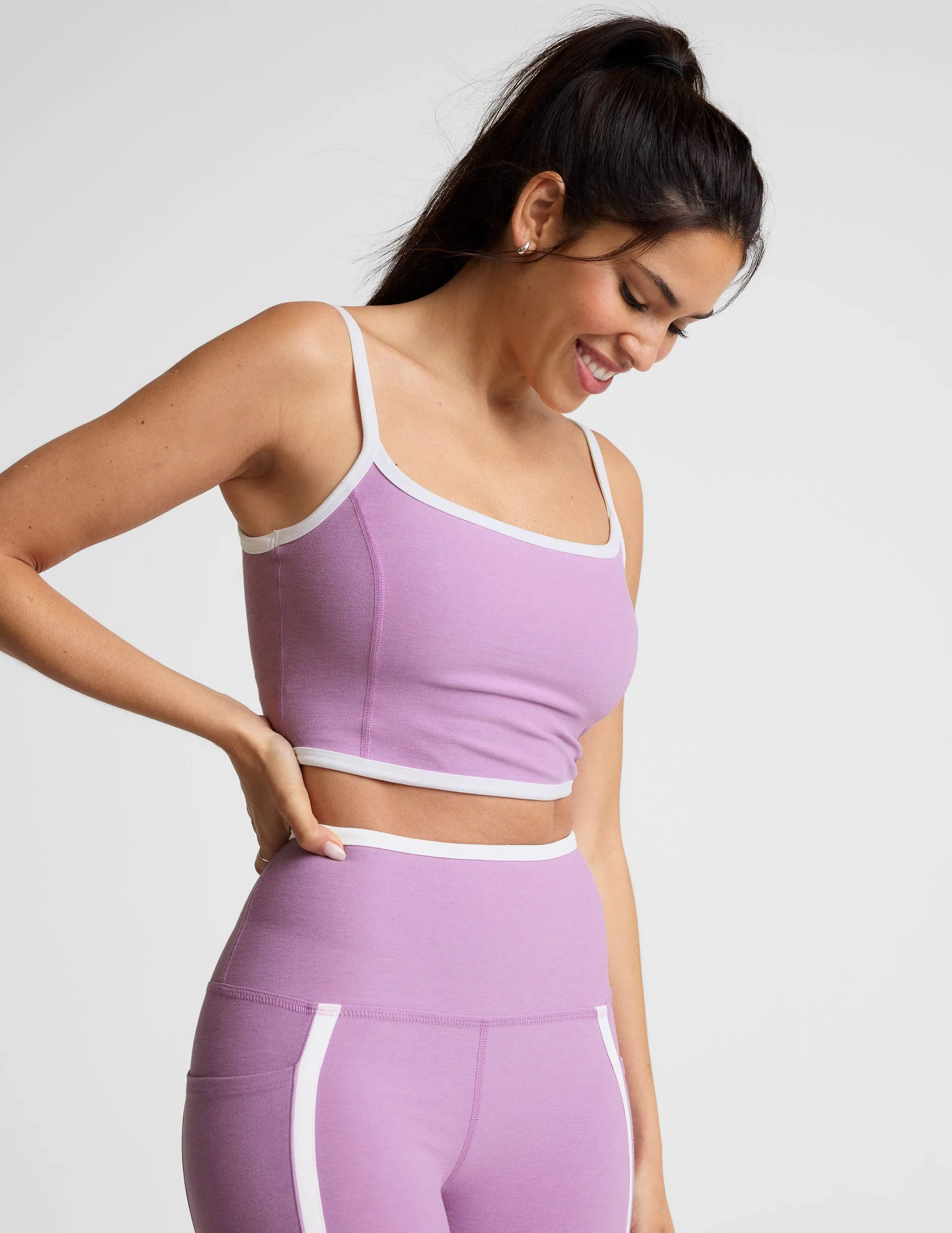 Spacedye New Moves High Cropped Tank sold by Beyond Yoga product image thumbnail 3