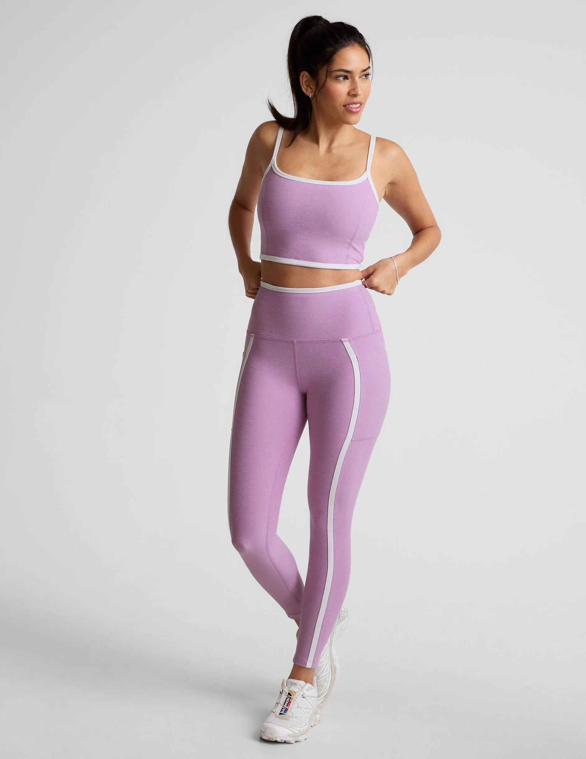 Spacedye New Moves High Cropped Tank sold by Beyond Yoga product image thumbnail 5