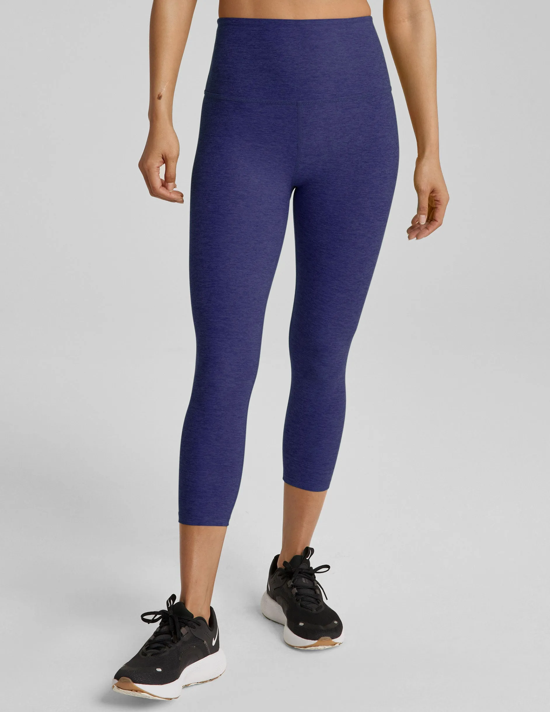 Spacedye Walk And Talk High Waisted Capri Legging sold by Beyond Yoga