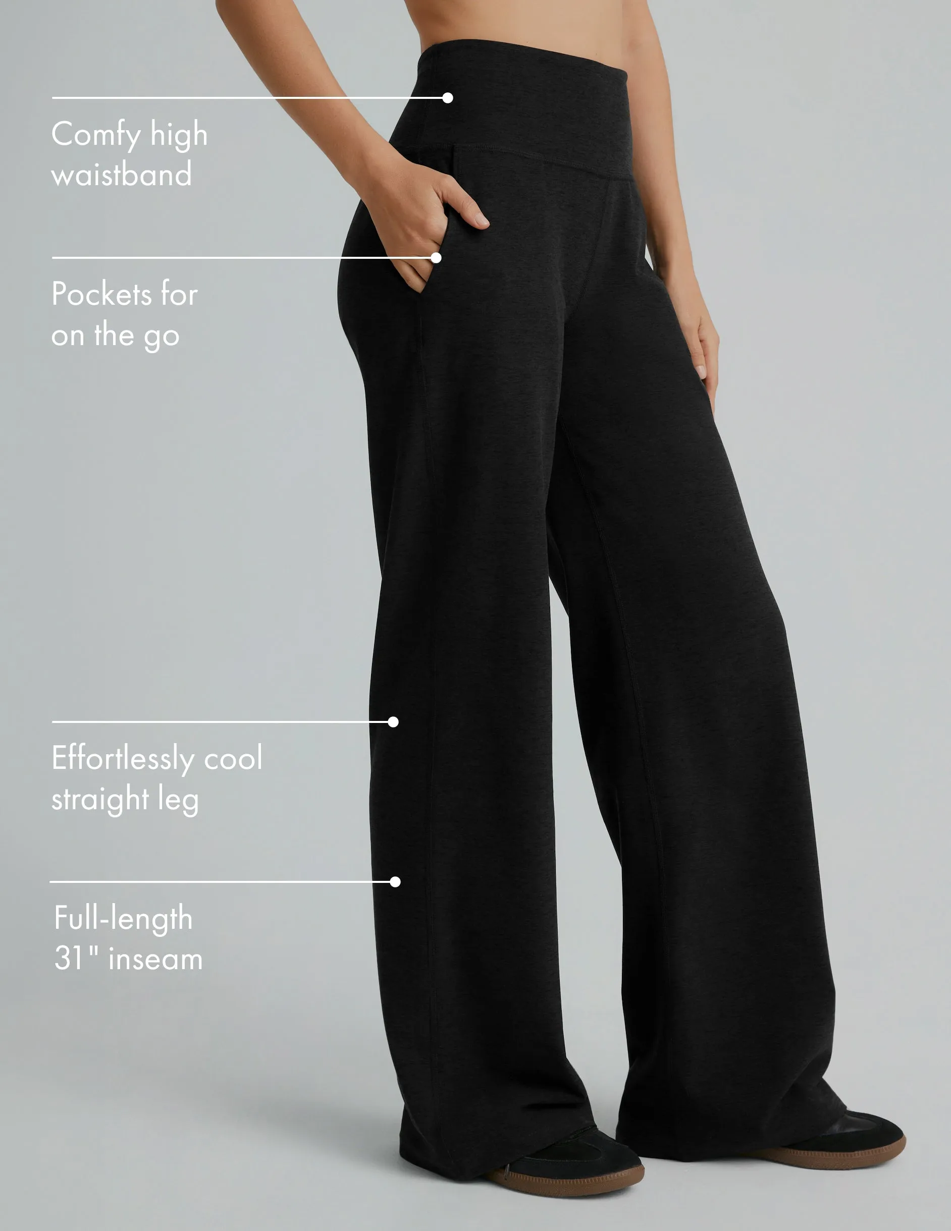 Spacedye Laid Back Wide Leg 31" Pant sold by Beyond Yoga product image thumbnail 2